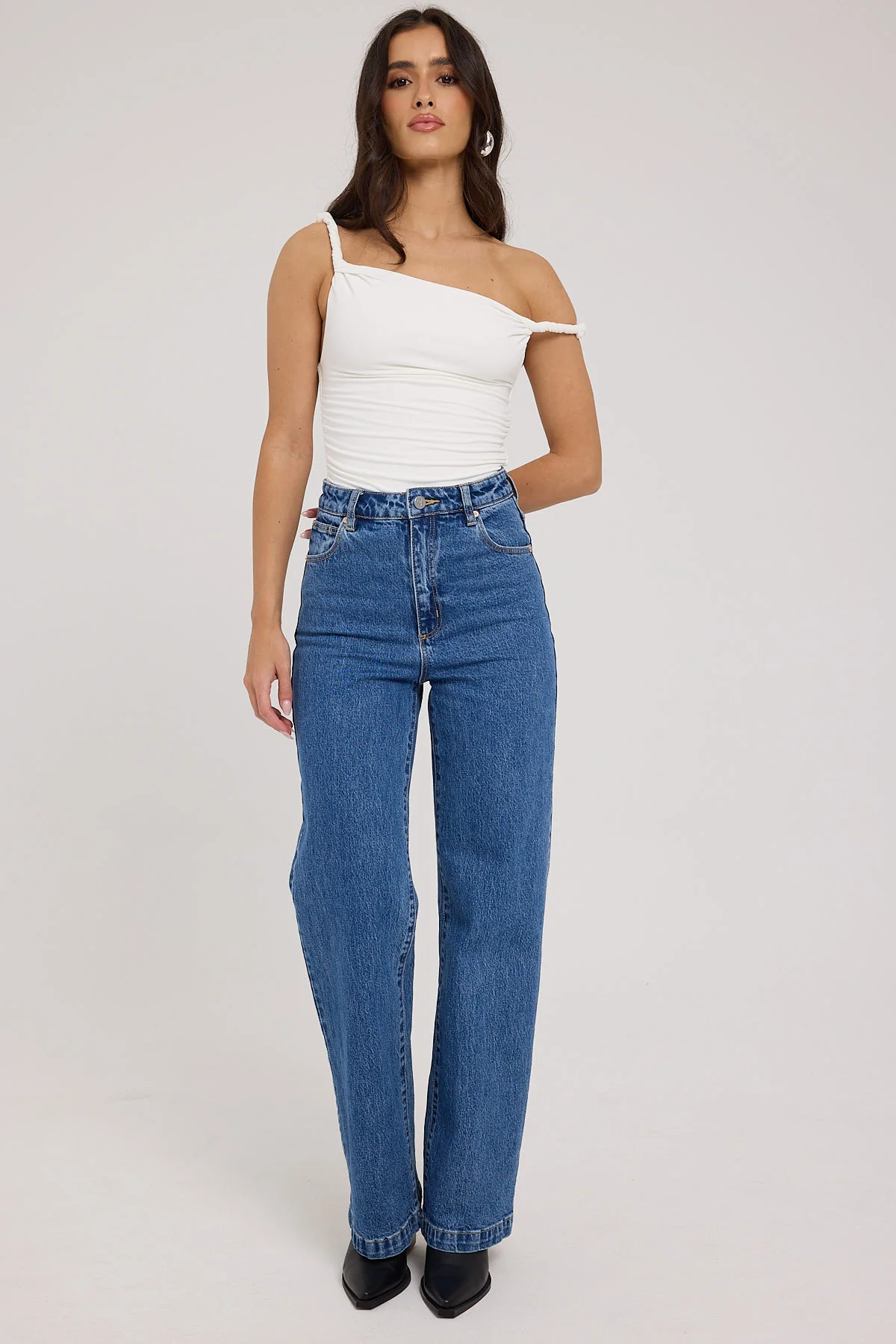 Abrand A 94 High Waisted Wide Jean Chantell Organic - Image 3