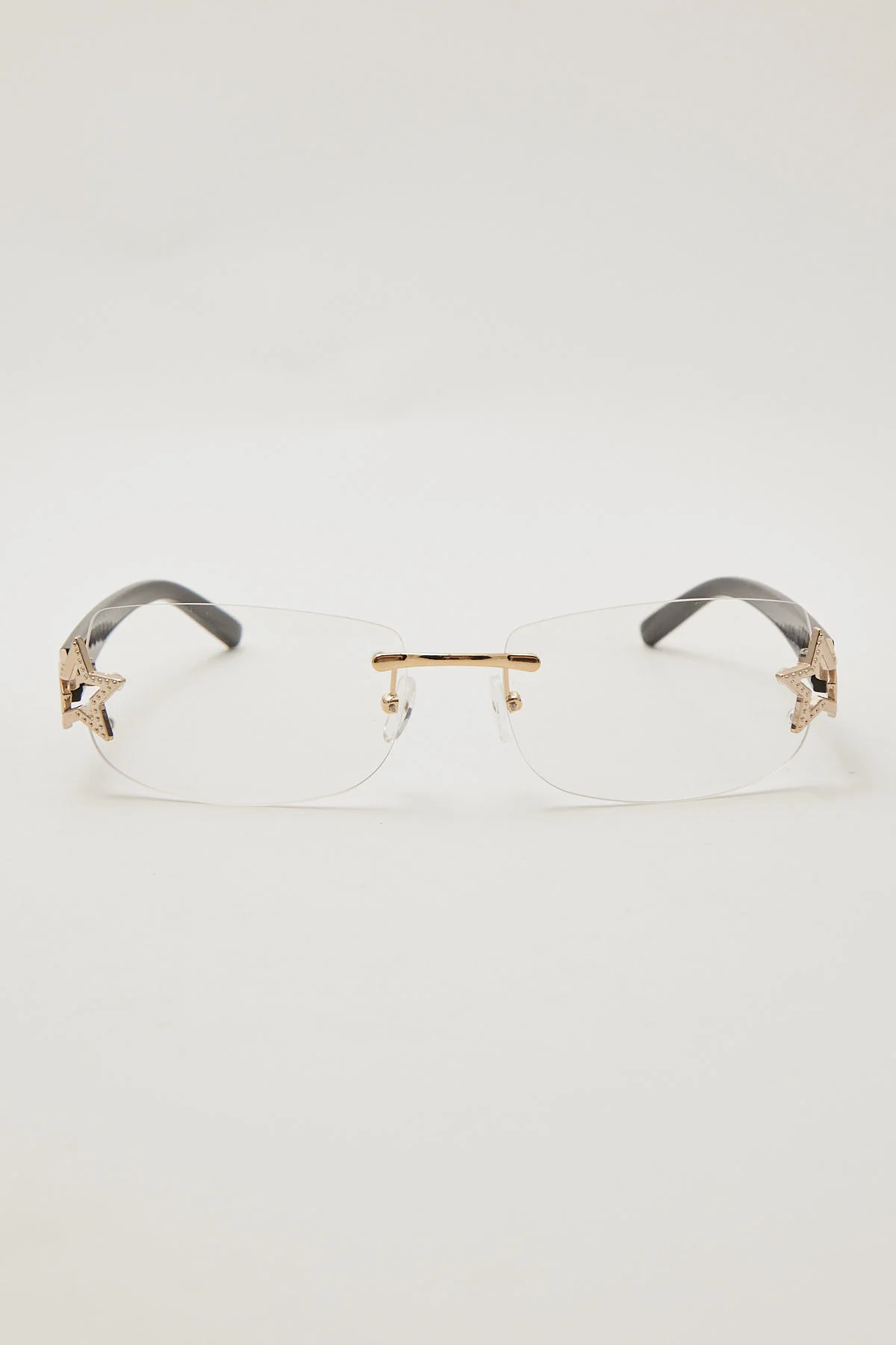 Angels Whisper Alexis Star Sunglasses Black - Image 4