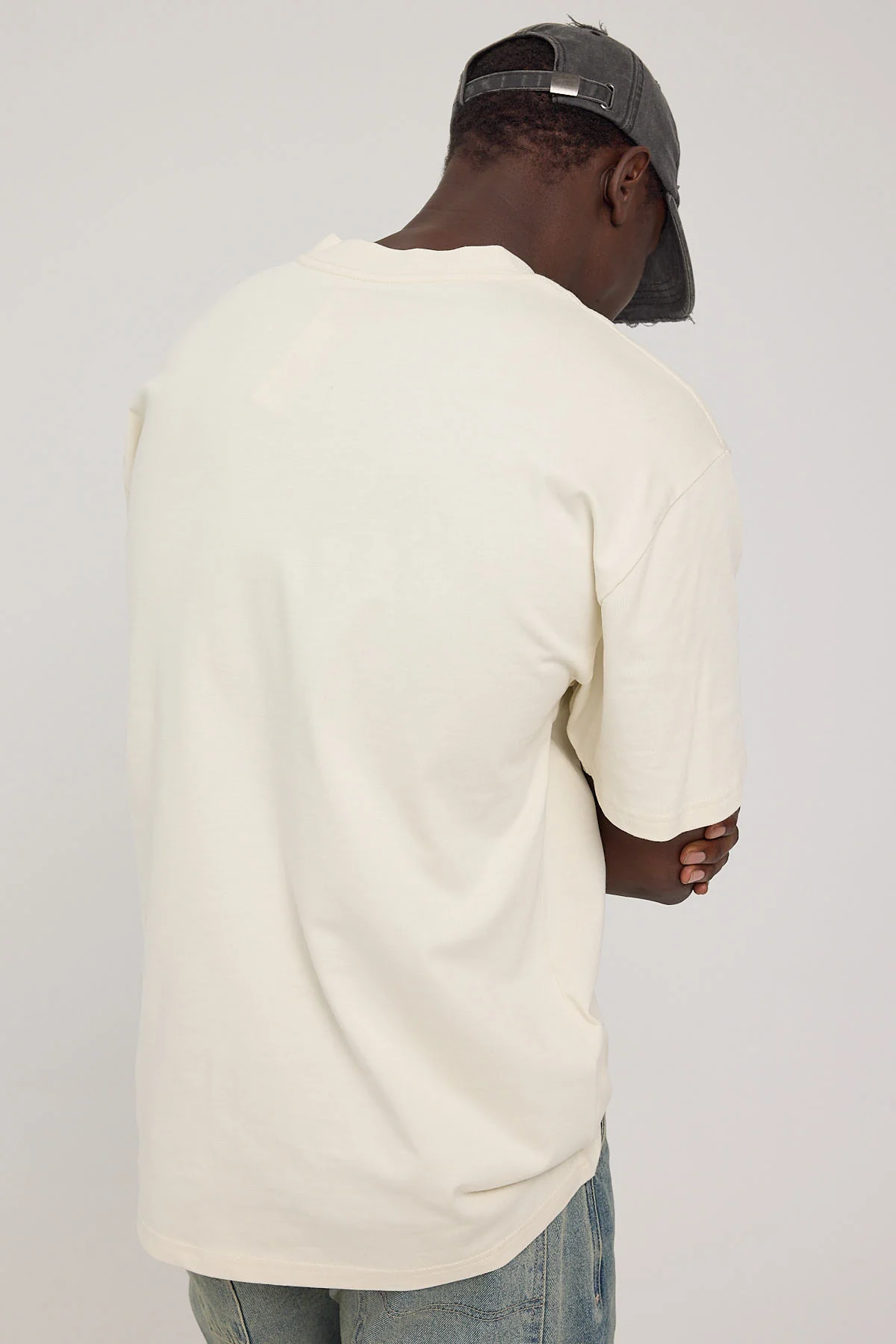 As Colour Heavy Weight Tee Ecru - Image 4