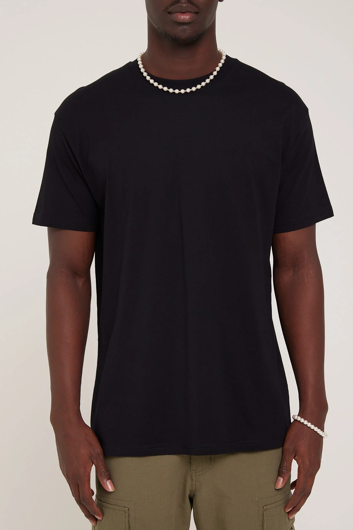 As Colour Staple Organic Tee Black - Image 8