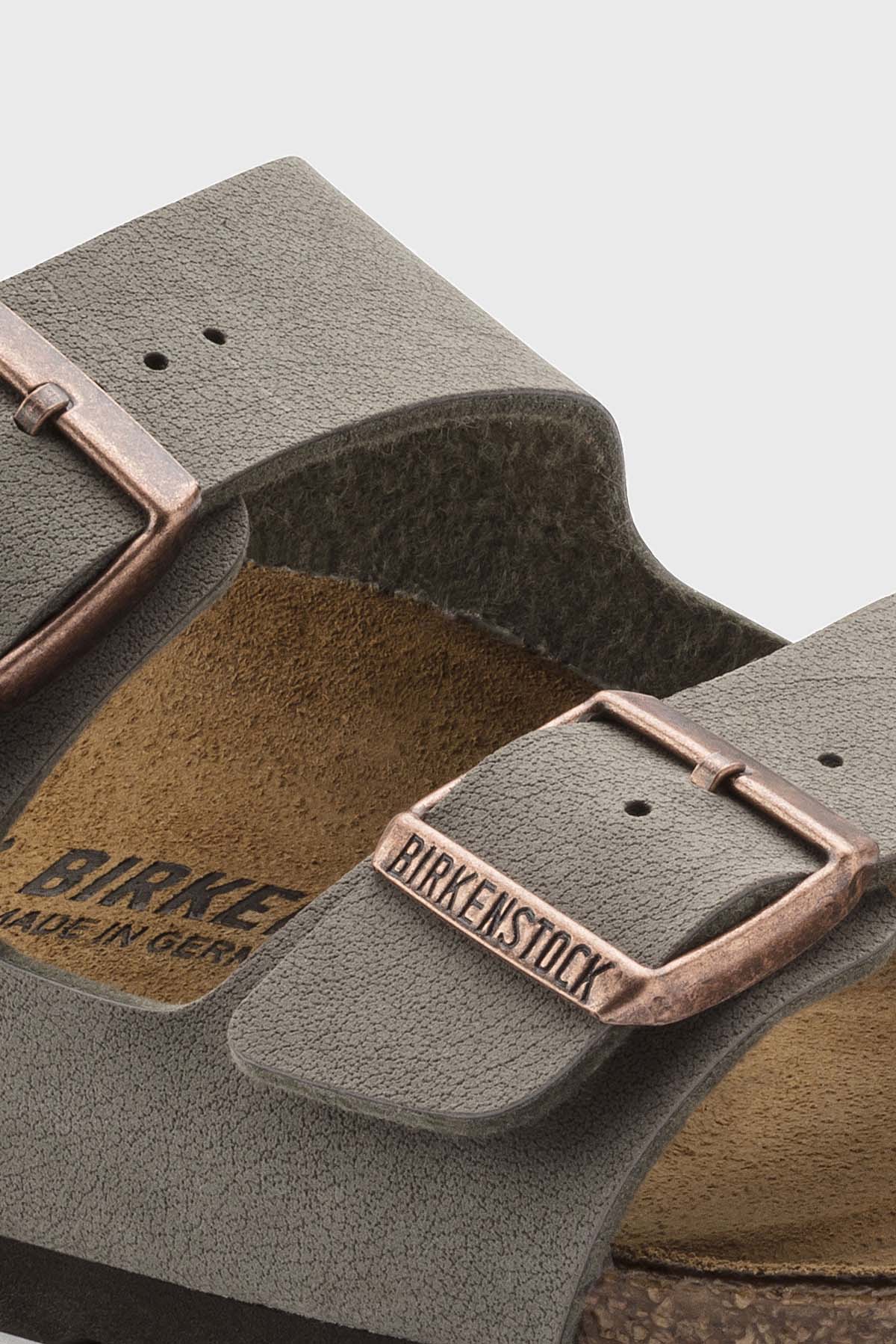 Birkenstock Arizona Birkibuc Regular Stone - Image 3