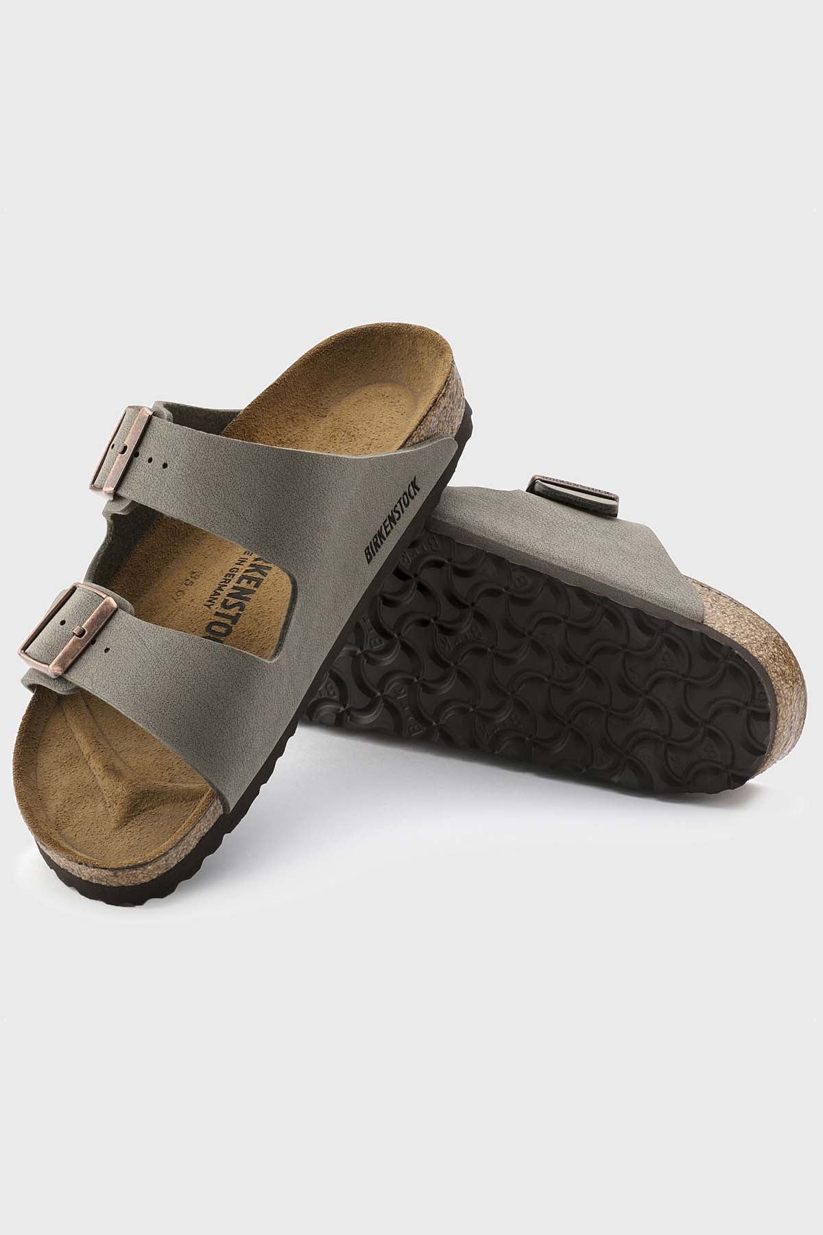 Birkenstock Arizona Birkibuc Regular Stone - Image 5