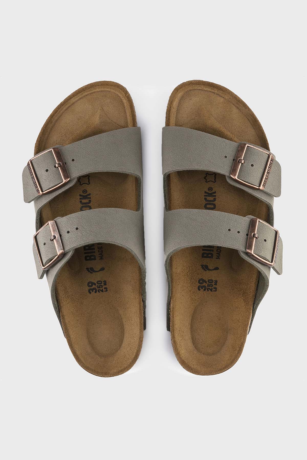 Birkenstock Arizona Birkibuc Regular Stone - Image 6