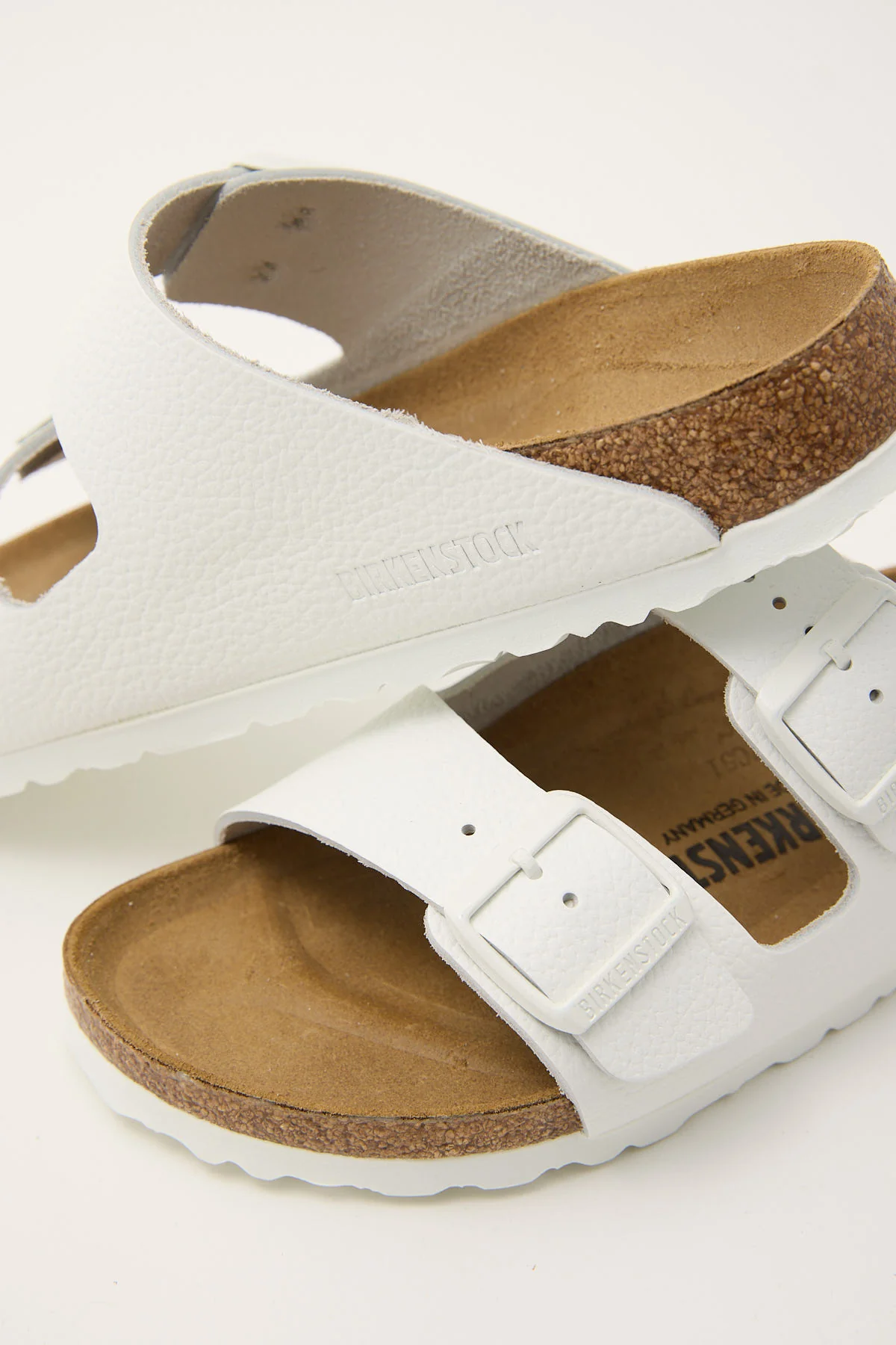 Birkenstock Arizona Smooth Leather Narrow White - Image 4