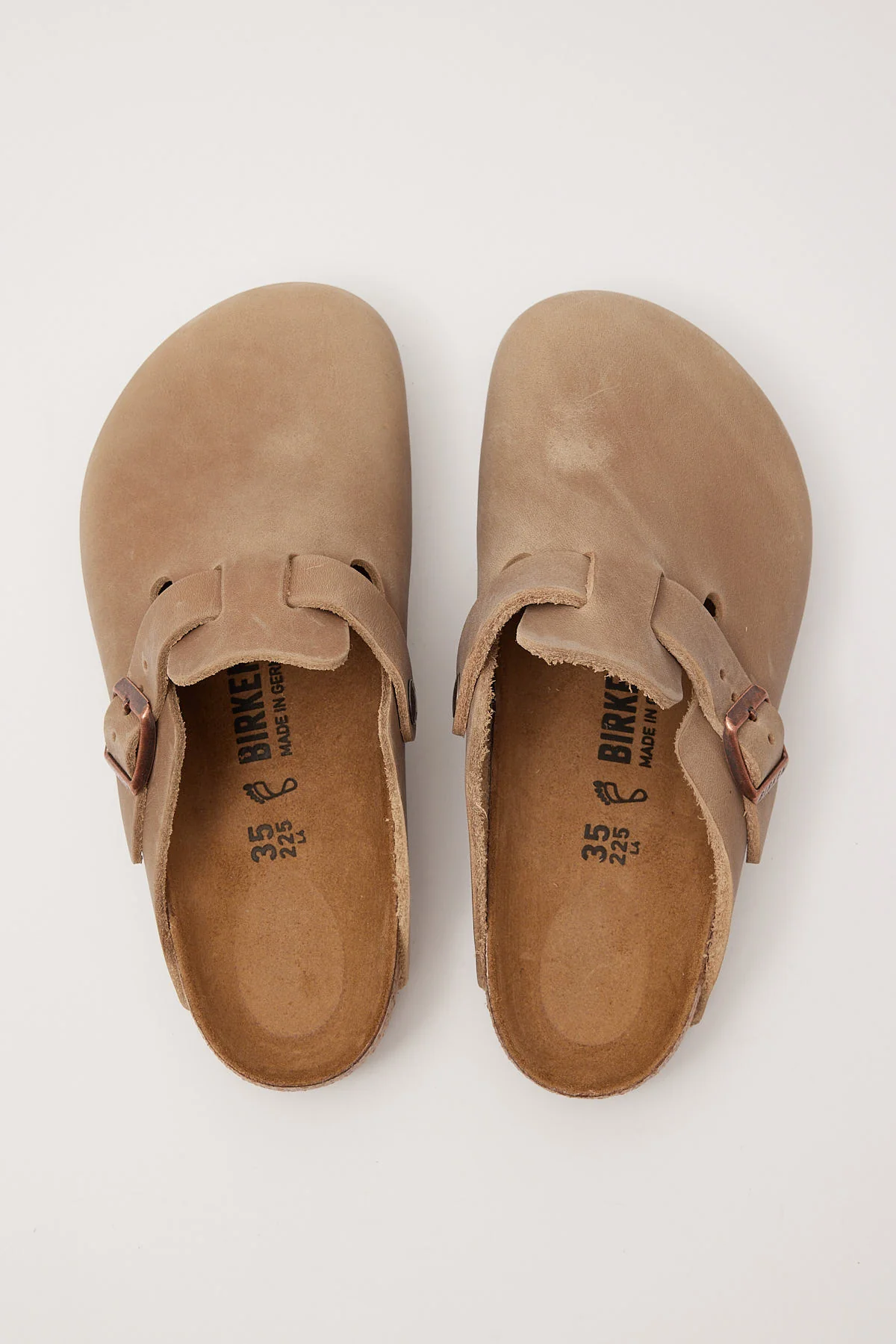 Birkenstock Boston Oiled Leather Regular Tobacco - Image 3