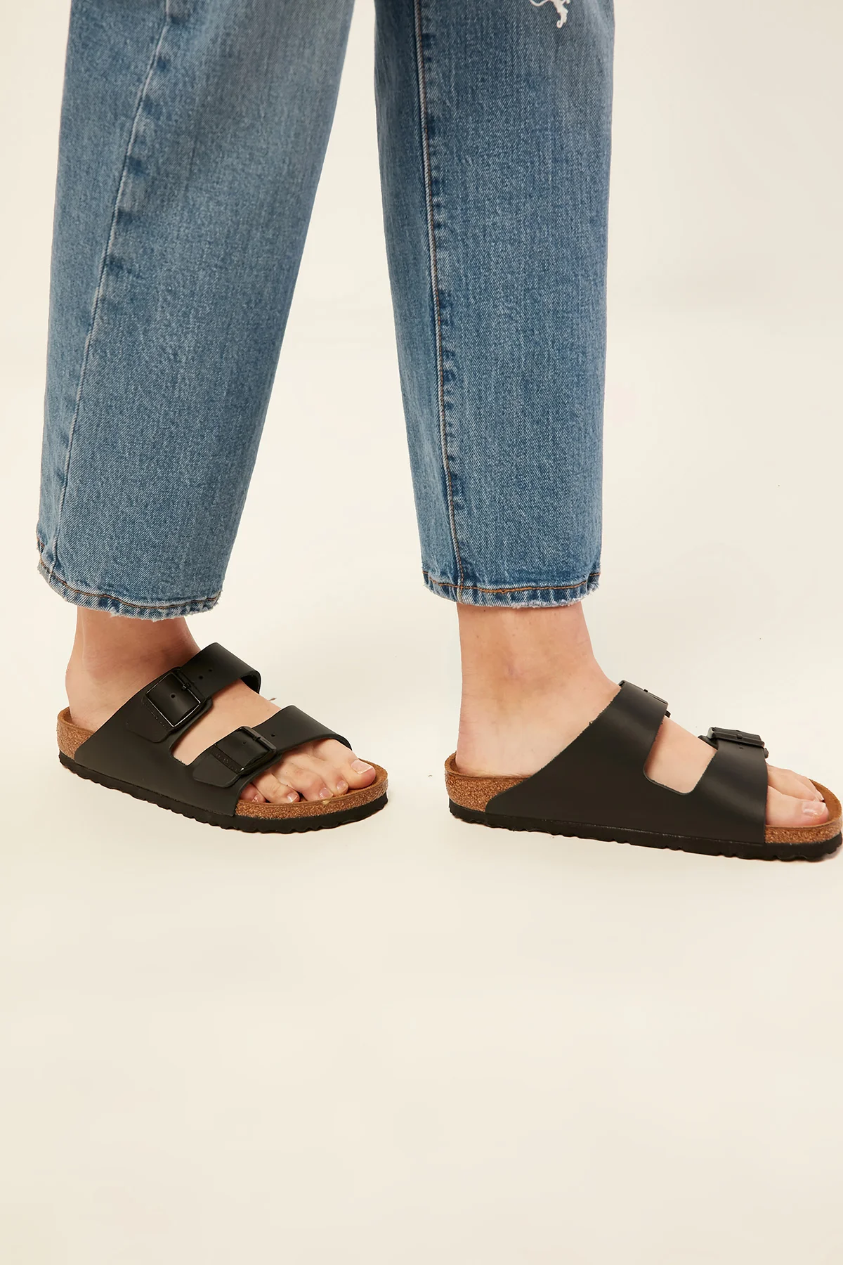 Birkenstock Womens Arizona SL Narrow Black - Image 3