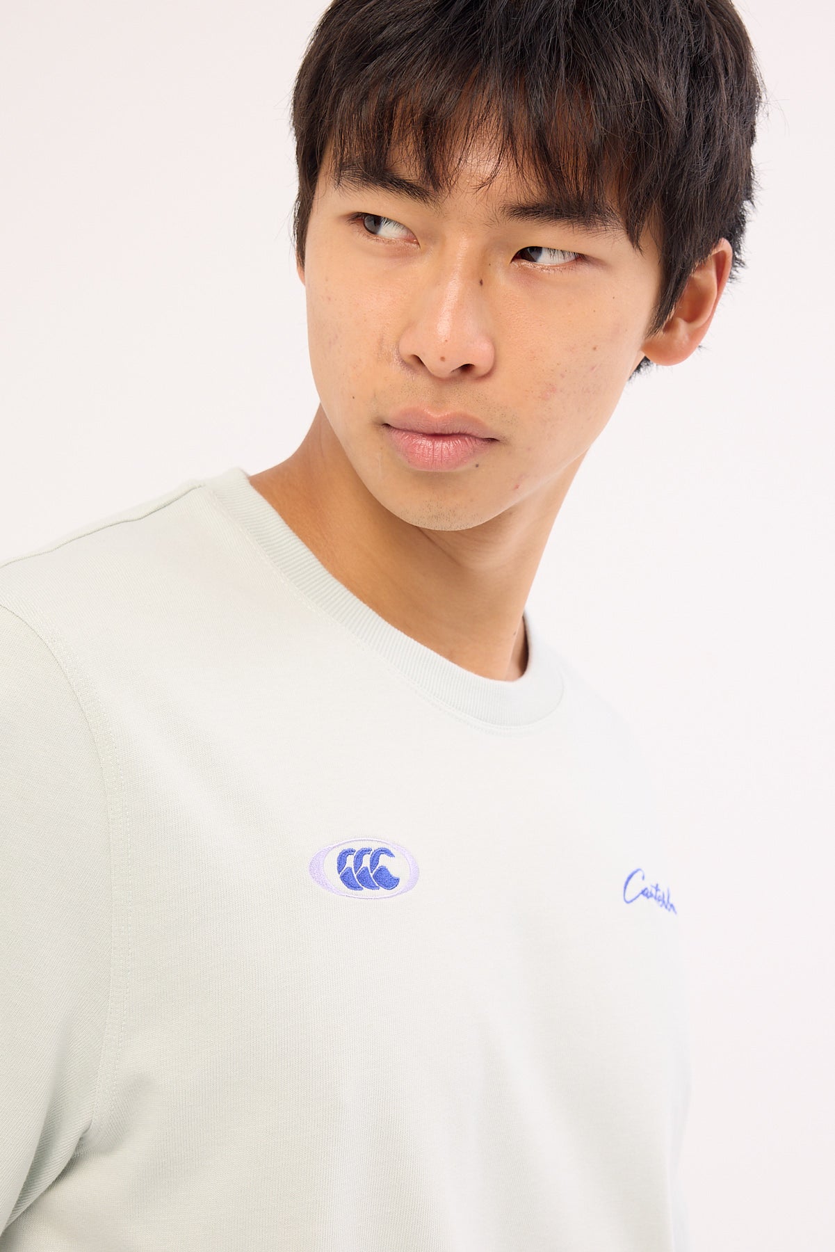 Canterbury CCC Script Tee Smoke - Image 6