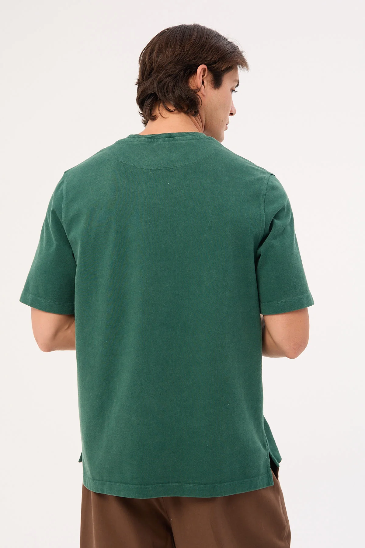 Canterbury CCC Script Washed T-shirt AM Forest - Image 5