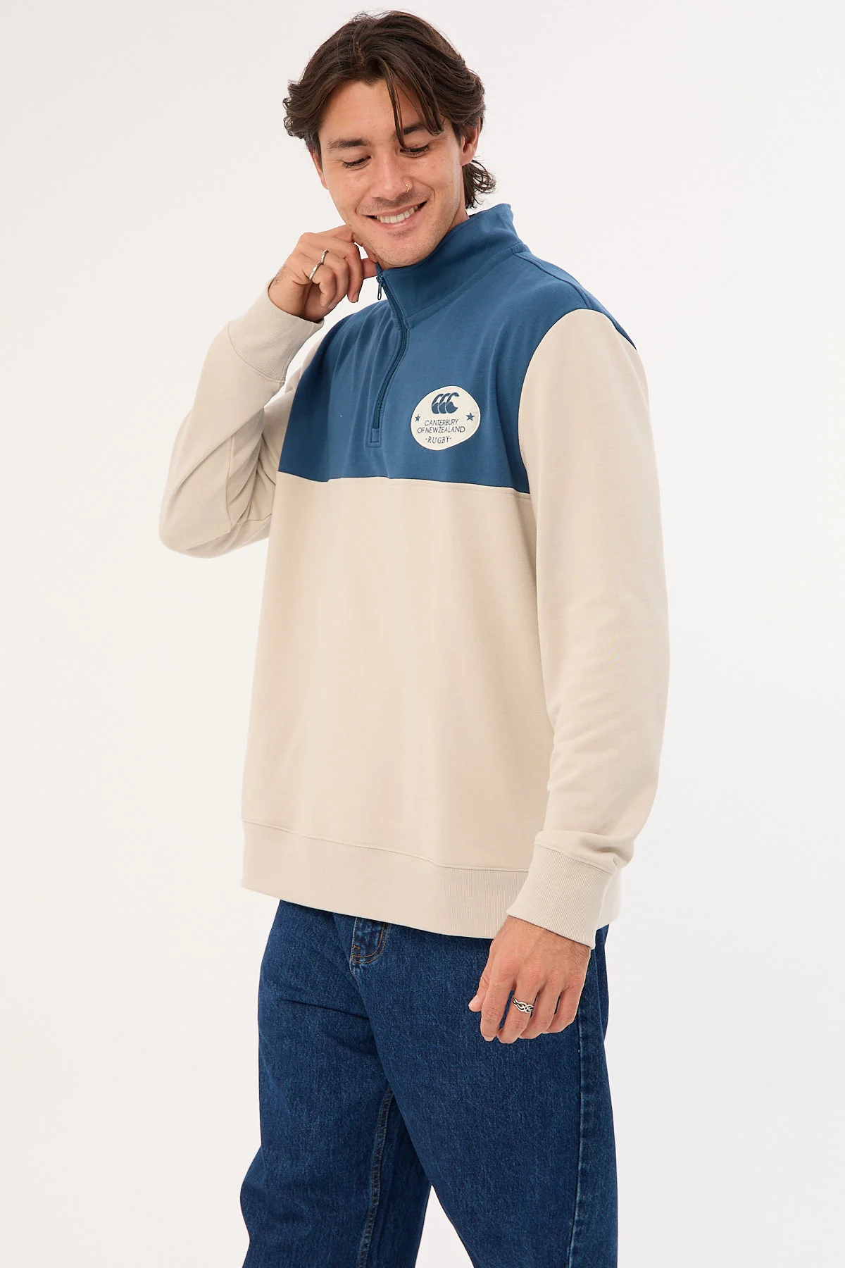 Canterbury Classic QZ Sweat AM Silver Lining - Image 3