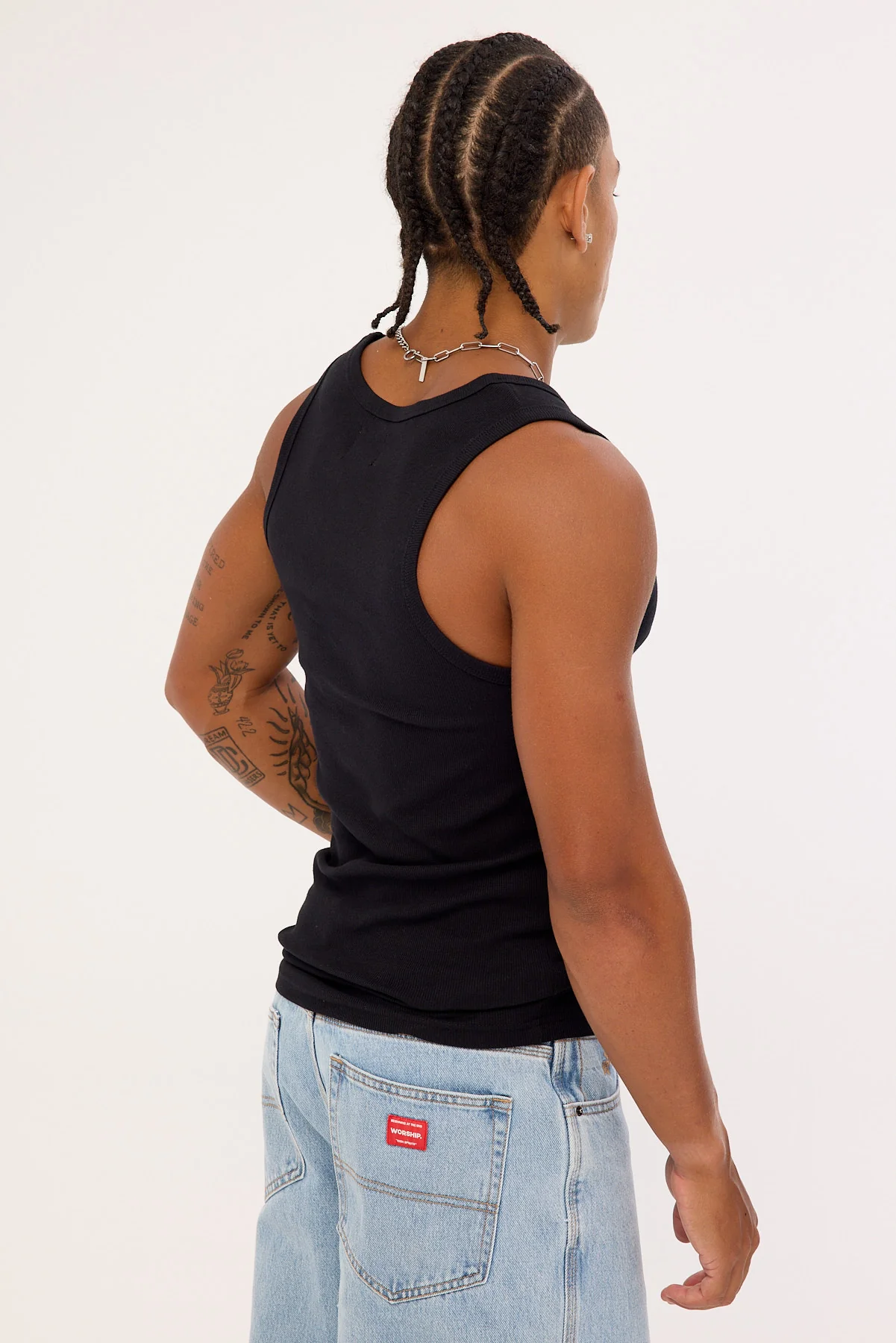 Common Need Boardmaker Singlet Black - Image 5