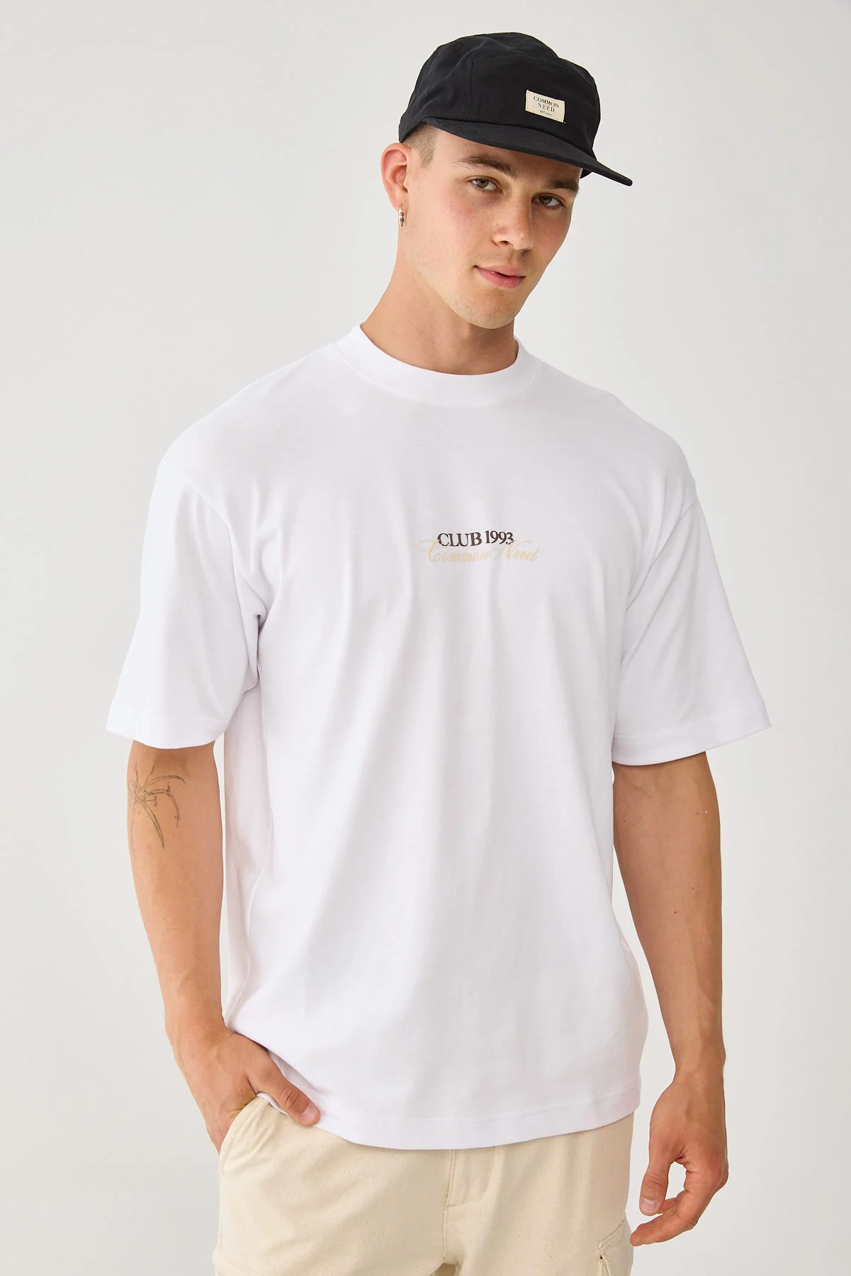 Common Need Club 1993 Heavyweight Boxy Tee White - Image 5
