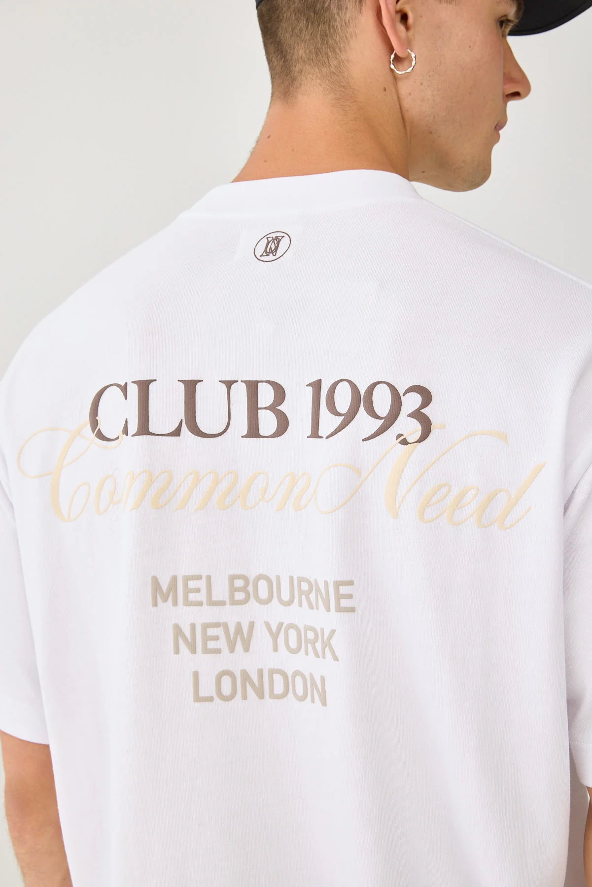 Common Need Club 1993 Heavyweight Boxy Tee White - Image 7