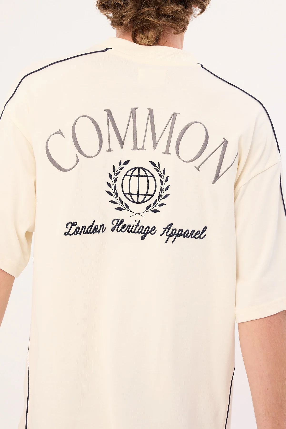 Common Need Doubles Heavyweight Easy Tee Ecru - Image 7