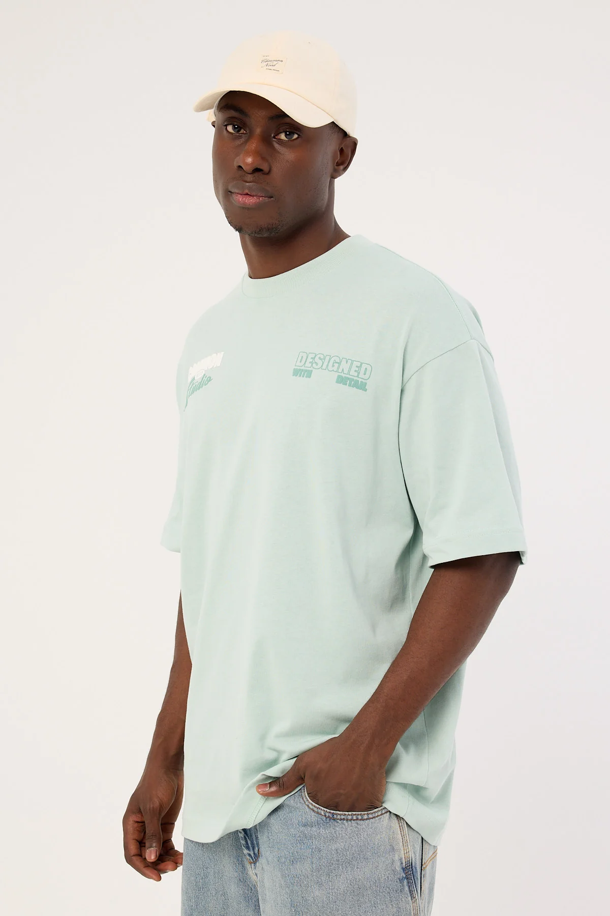 Common Need Gallery Heavyweight Boxy Tee Mint - Image 5