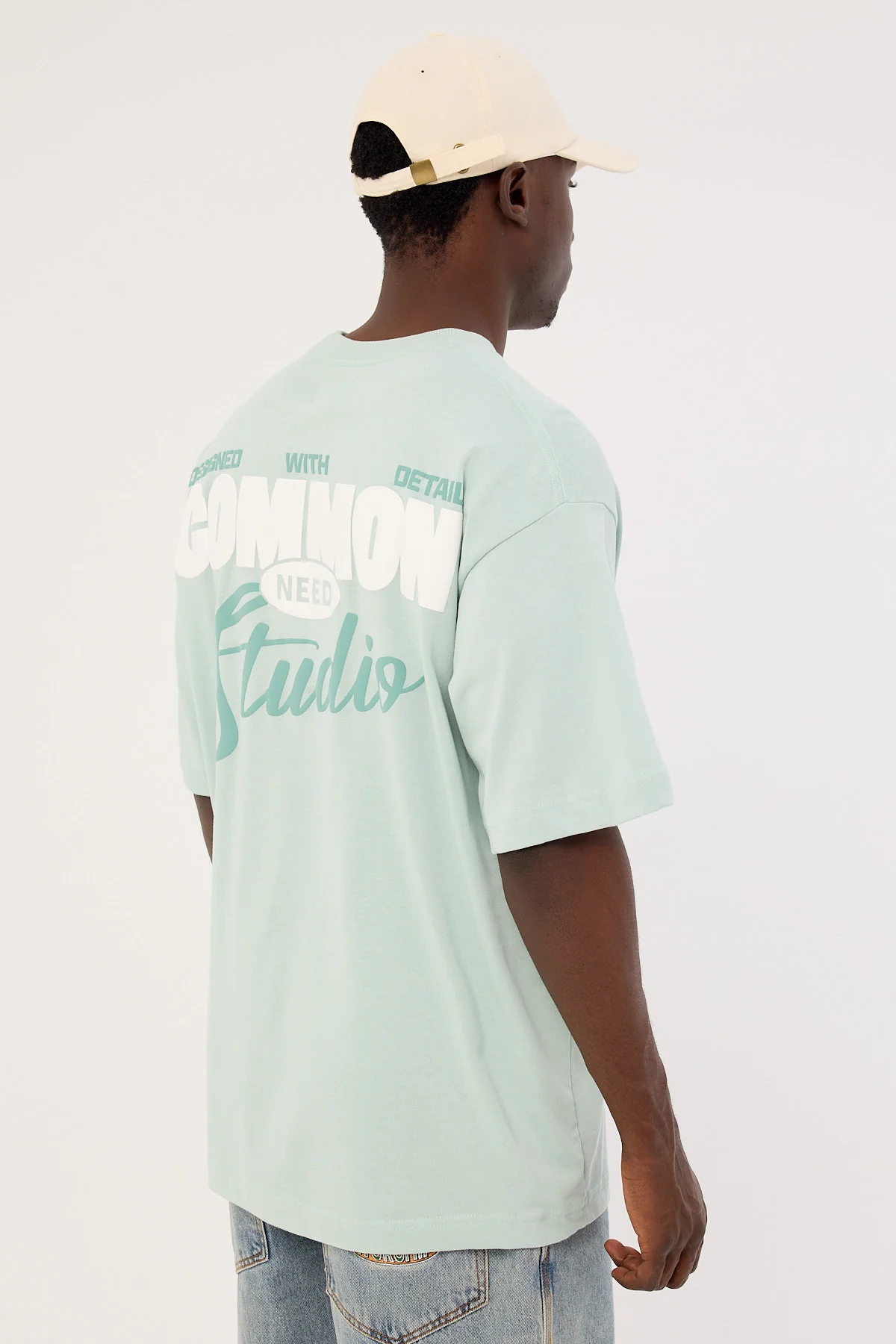Common Need Gallery Heavyweight Boxy Tee Mint - Image 6