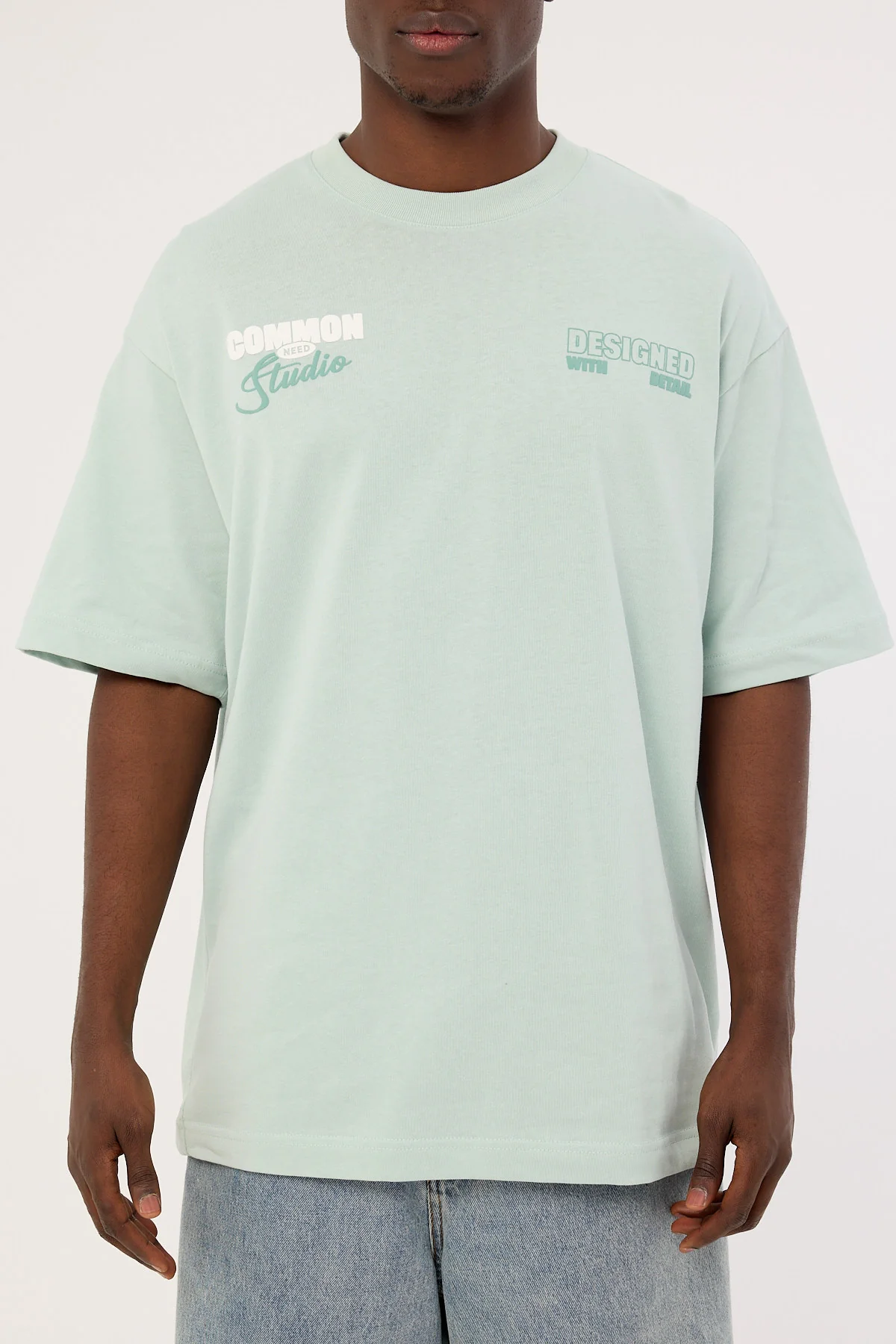 Common Need Gallery Heavyweight Boxy Tee Mint - Image 7