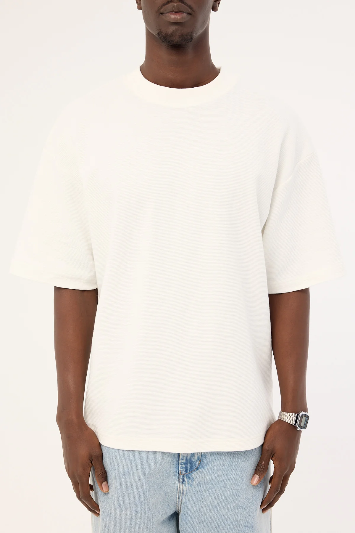 Common Need Luxe Ottoman Easy Tee Off White - Image 7