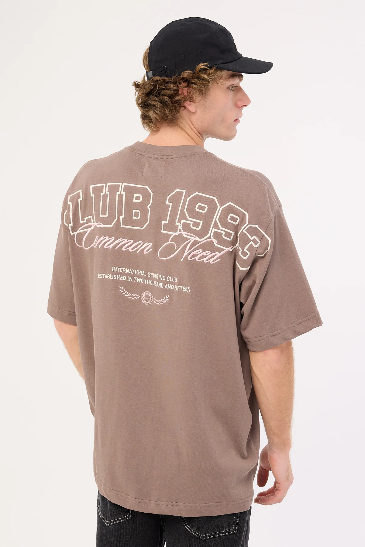 Common Need Renowned Heavyweight Boxy Tee Taupe - Image 6