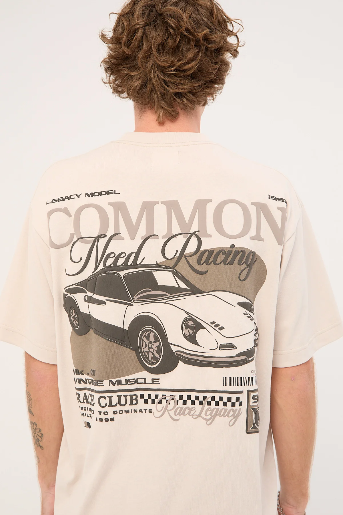 Common Need Roller Heavyweight Boxy Tee Salt White - Image 6