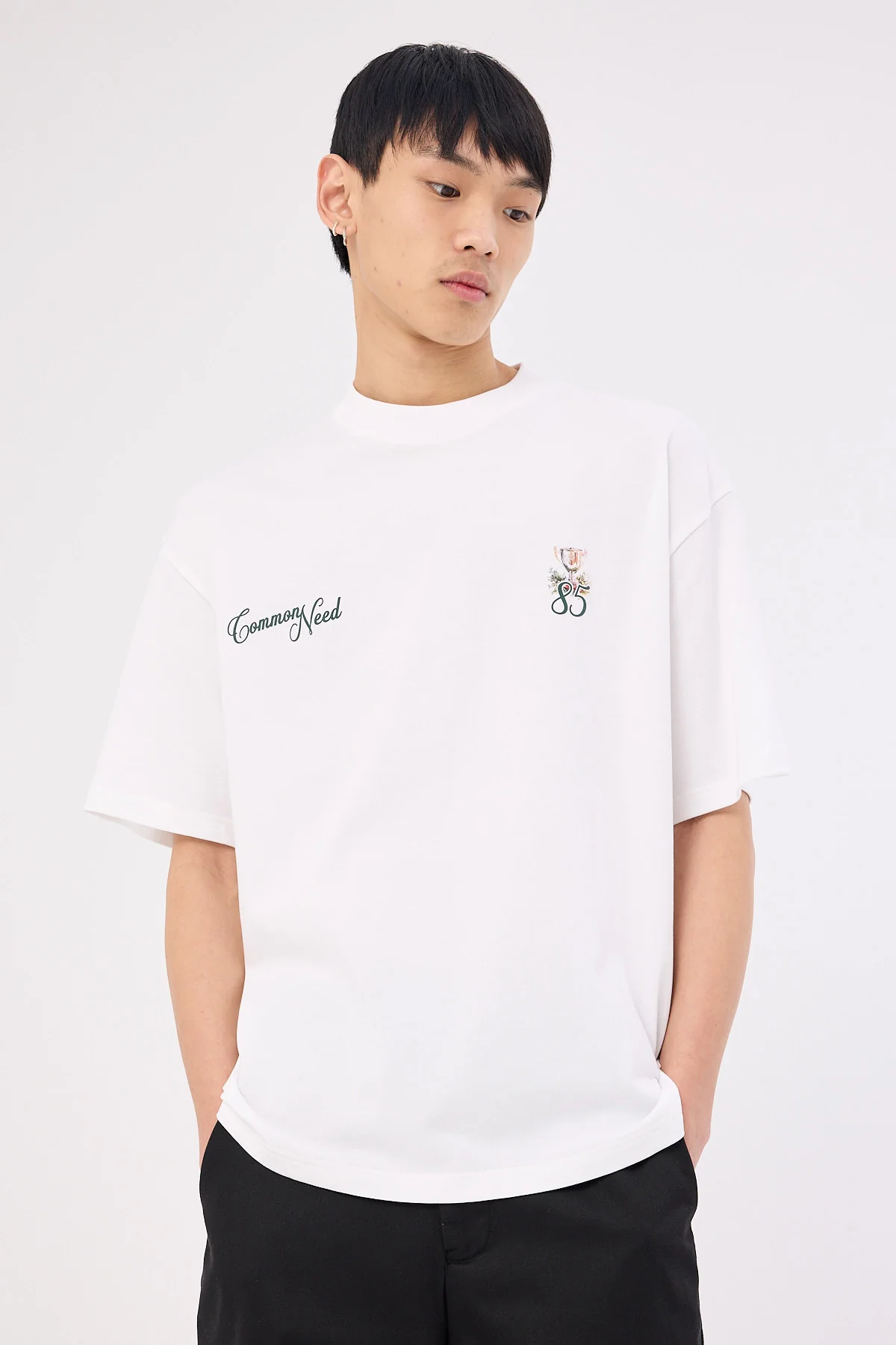 Common Need Stables Heavyweight Easy Tee White - Image 3