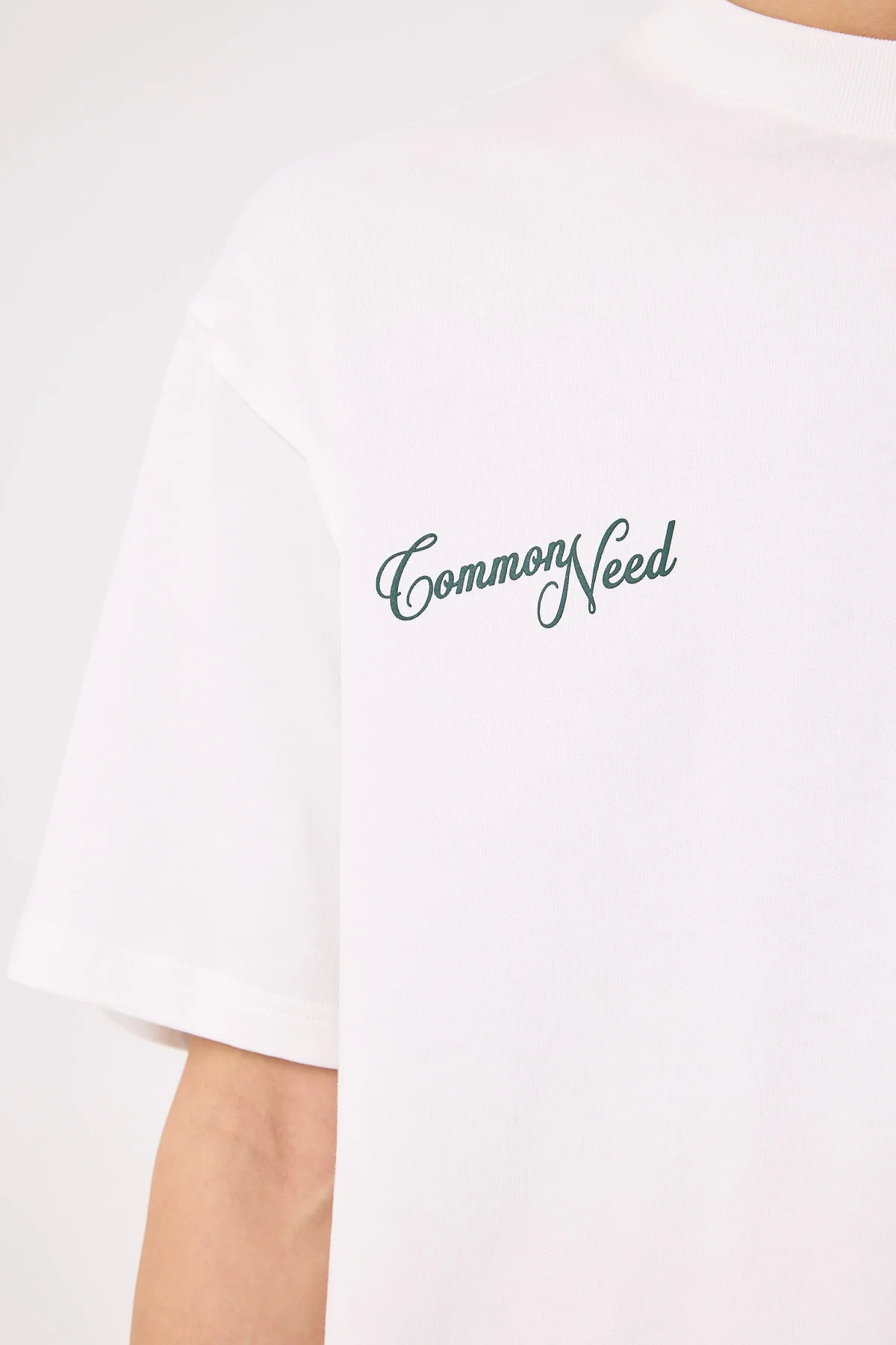 Common Need Stables Heavyweight Easy Tee White - Image 6