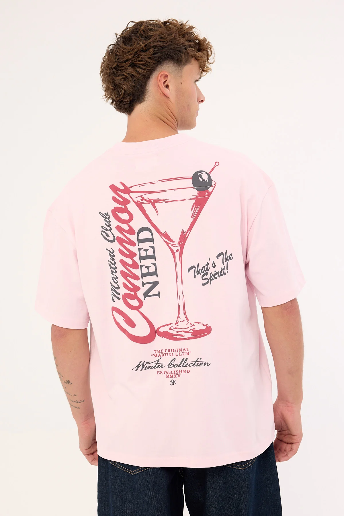 Common Need Stirred Heavyweight Easy Tee Floss Pink - Image 7