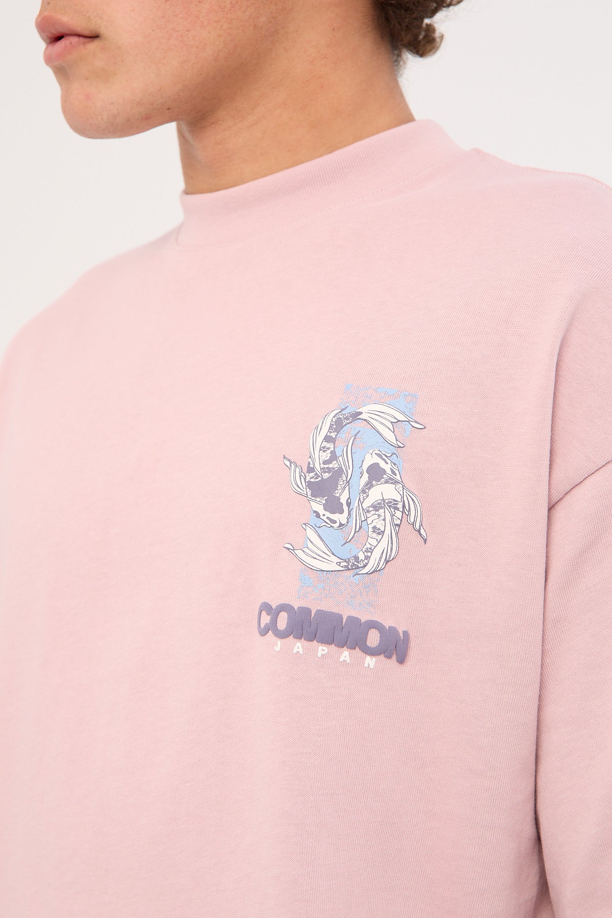 Common Need Sumi Cropped Heavyweight Easy Tee Purple Haze - Image 7