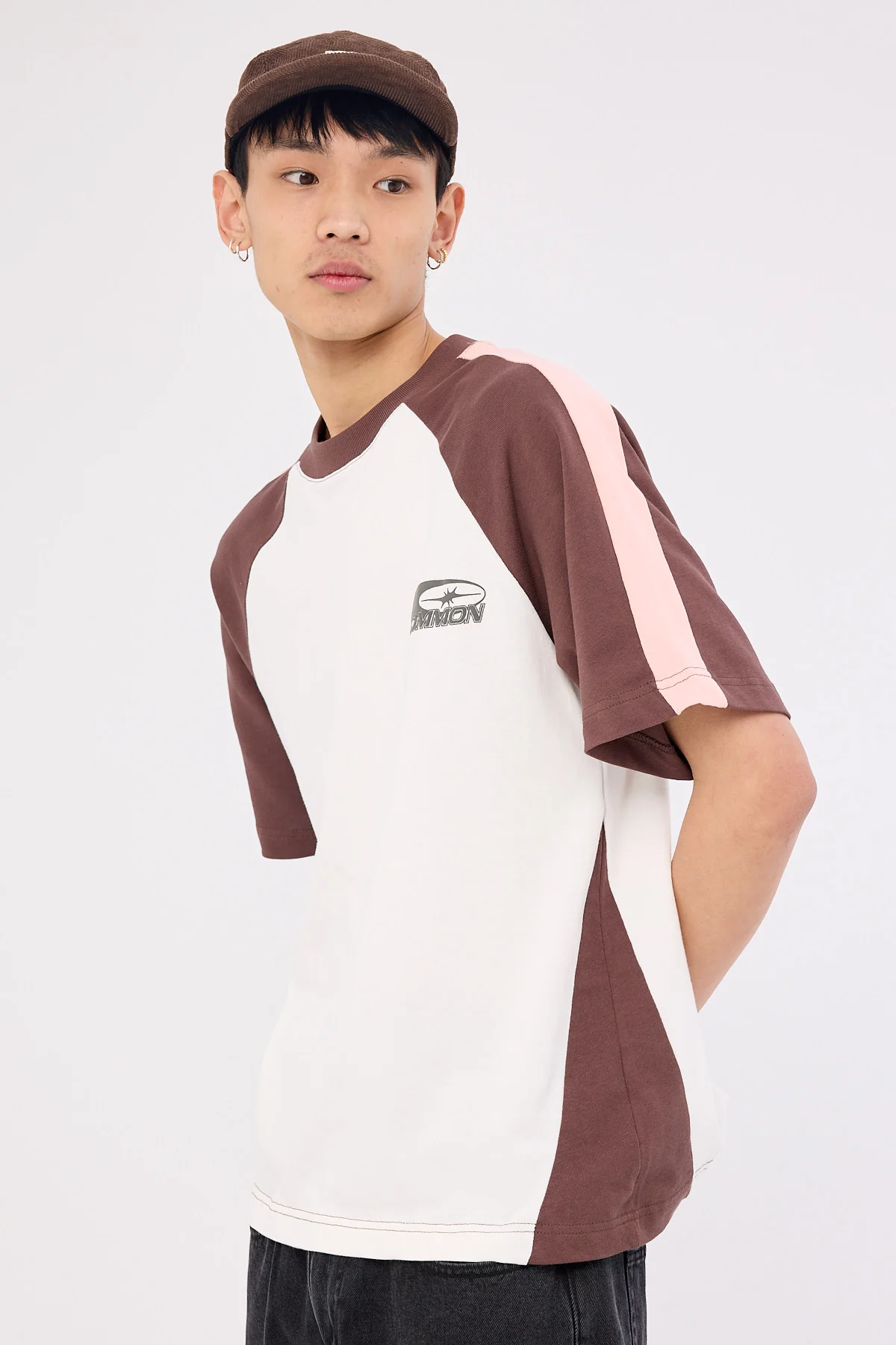 Common Need Tide Raglan Heavyweight Easy Tee Cloud White - Image 4