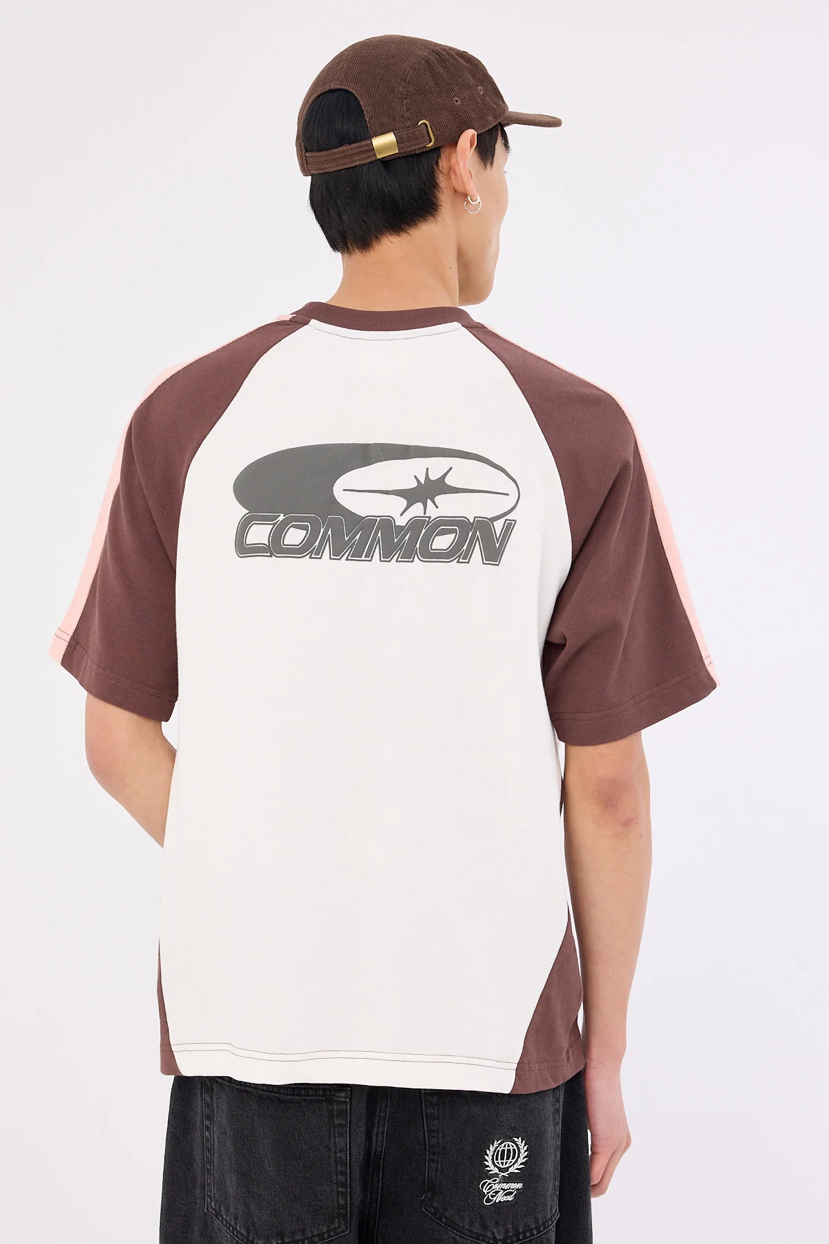 Common Need Tide Raglan Heavyweight Easy Tee Cloud White - Image 5