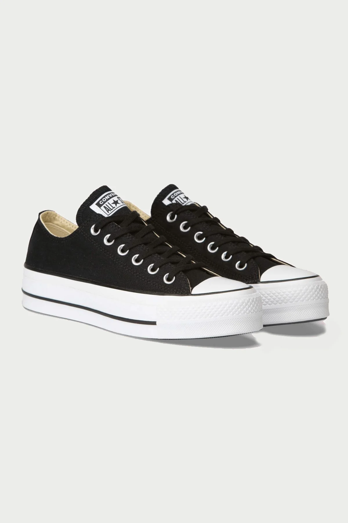 Converse Womens CT All Star Lift Ox Black - Image 3