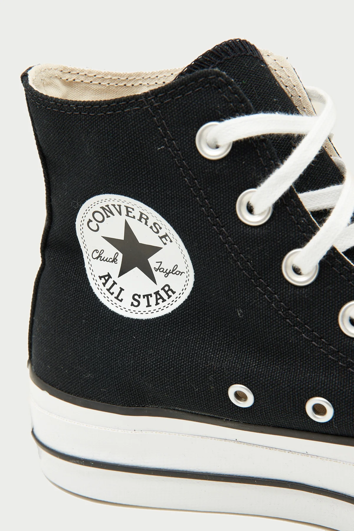 Converse Womens CT Lift Hi Black/White - Image 5