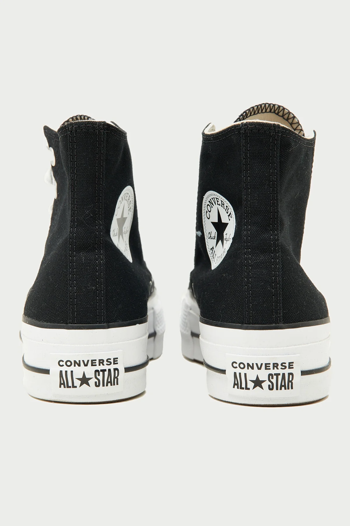 Converse Womens CT Lift Hi Black/White - Image 6