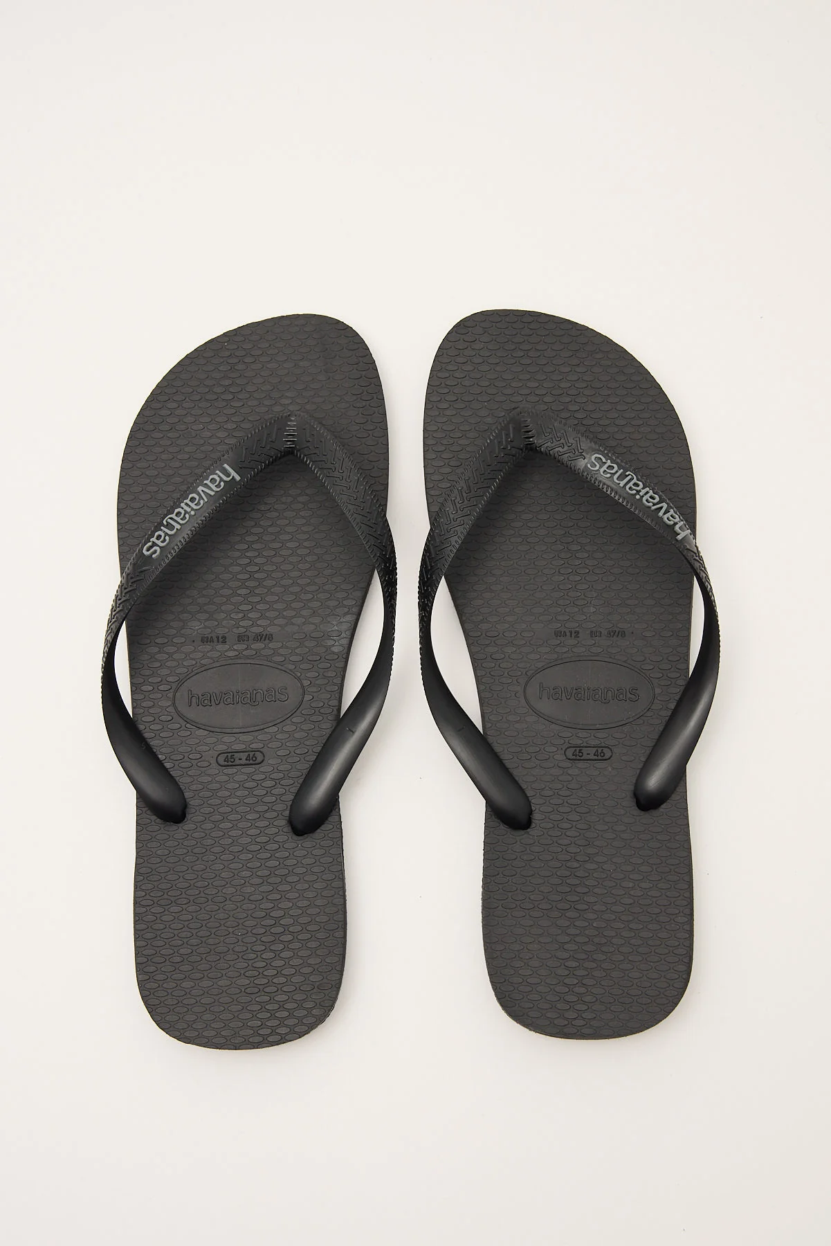 Havaianas Rubber Logo Black/Black/Grey - Image 3