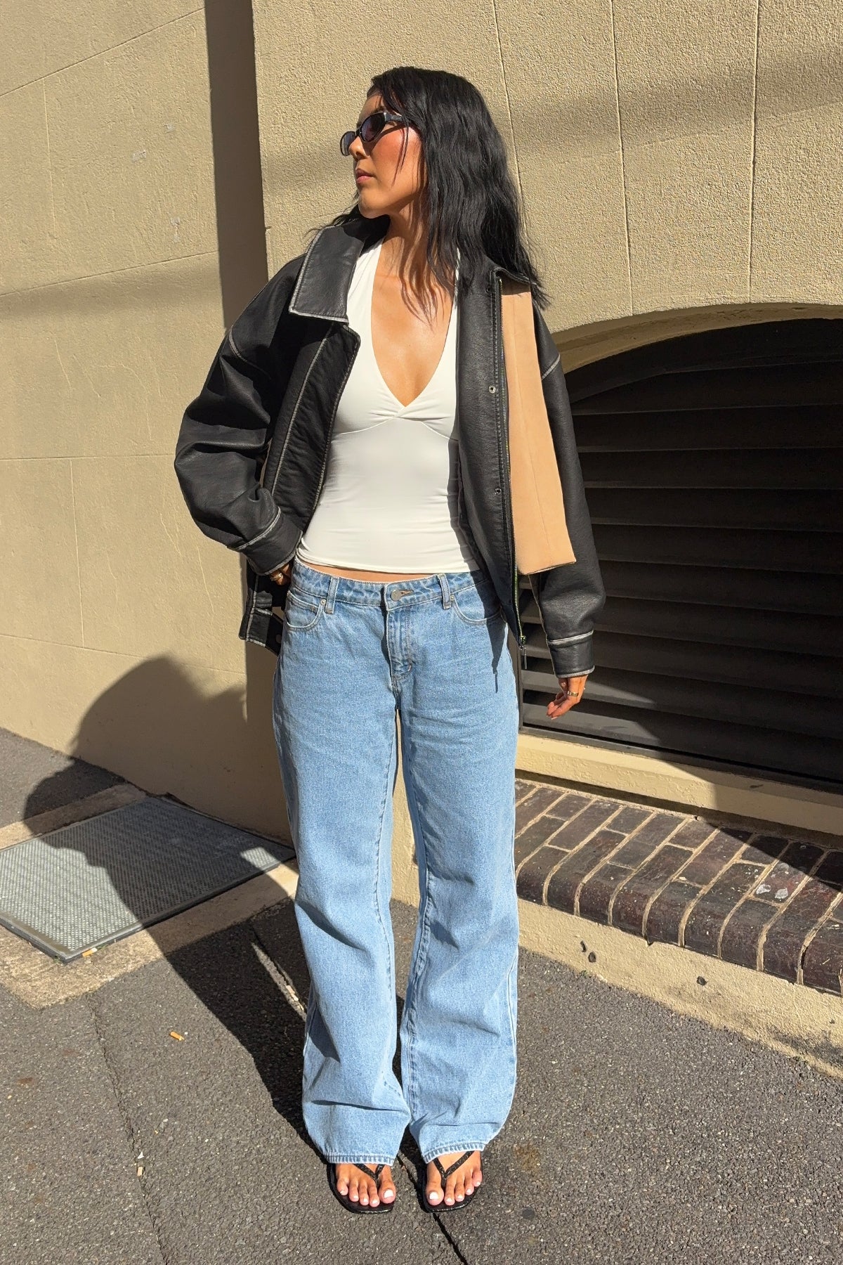 L&t Recycled Sylvia Halter Top White - Image 3