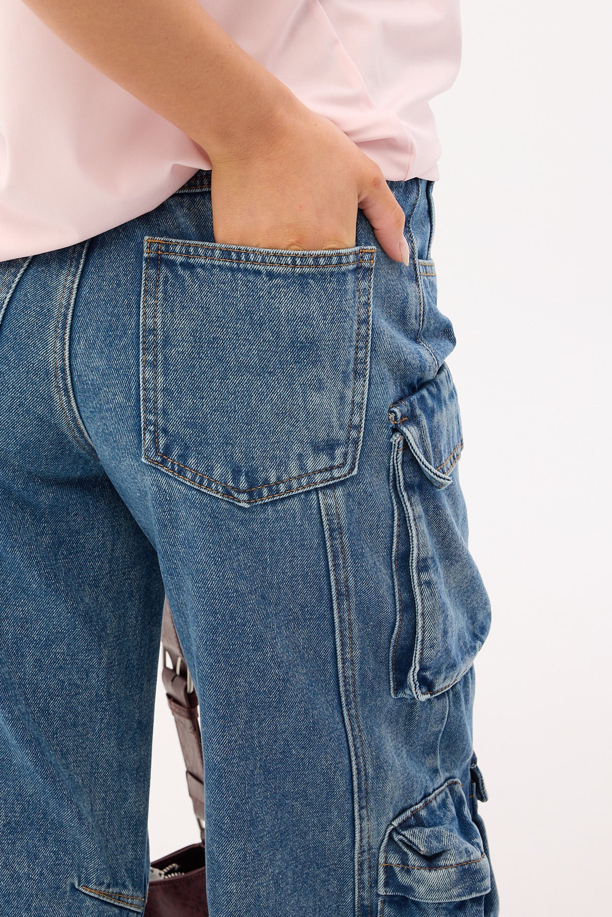 Lioness Smokeshow Jean Blue Denim - Image 6