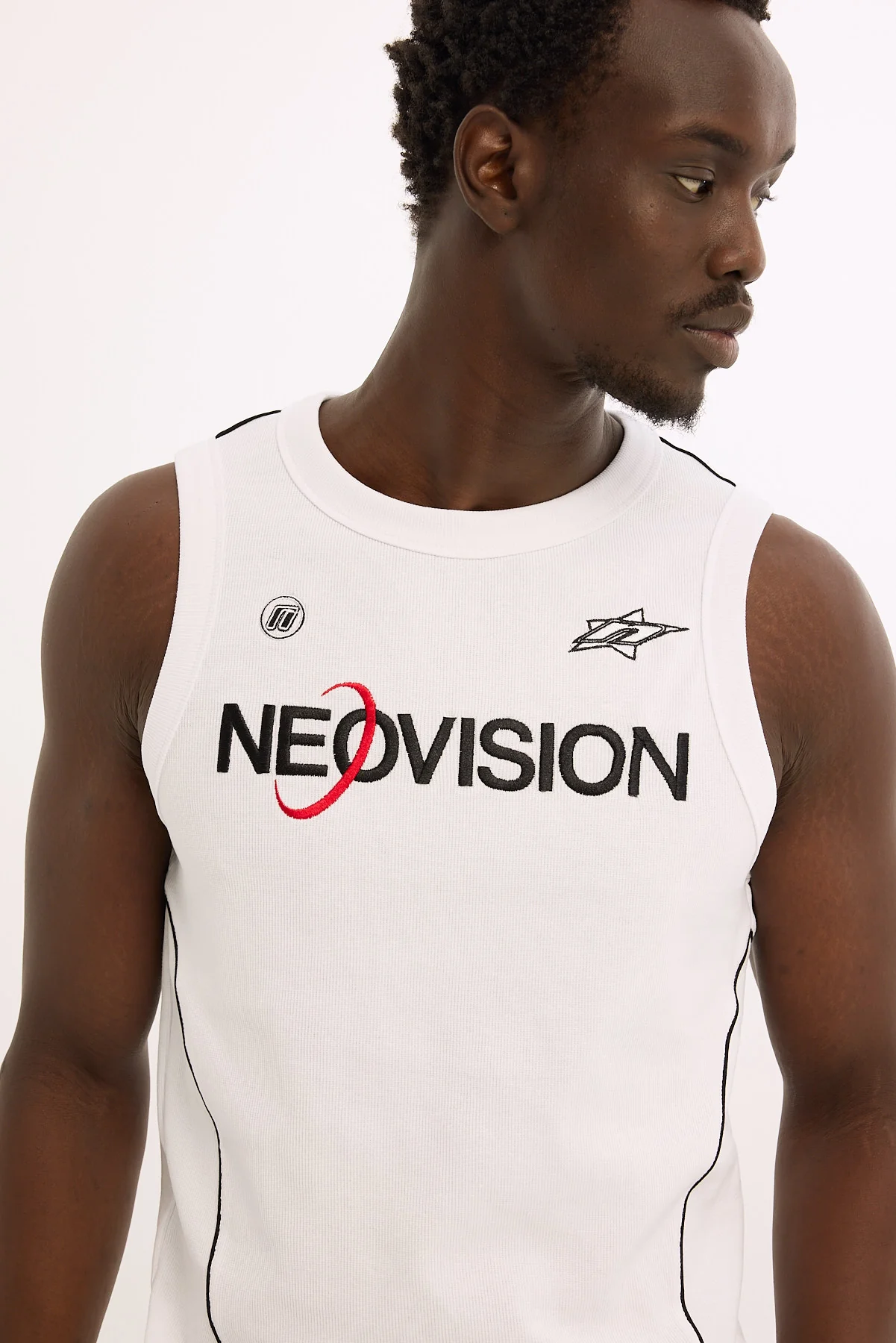 Neovision Atomic Bound High Neck Tank White - Image 4
