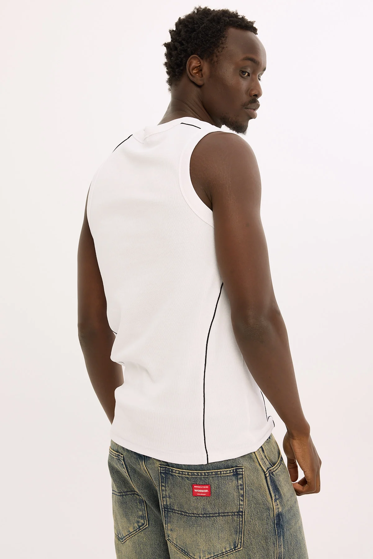 Neovision Atomic Bound High Neck Tank White - Image 8