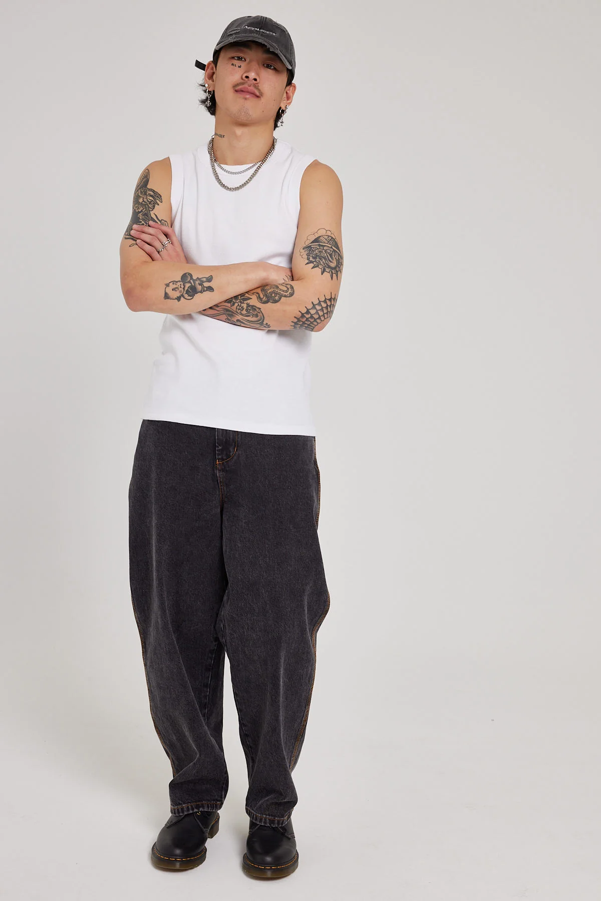 Neovision Bound High Neck Tank White - Image 5