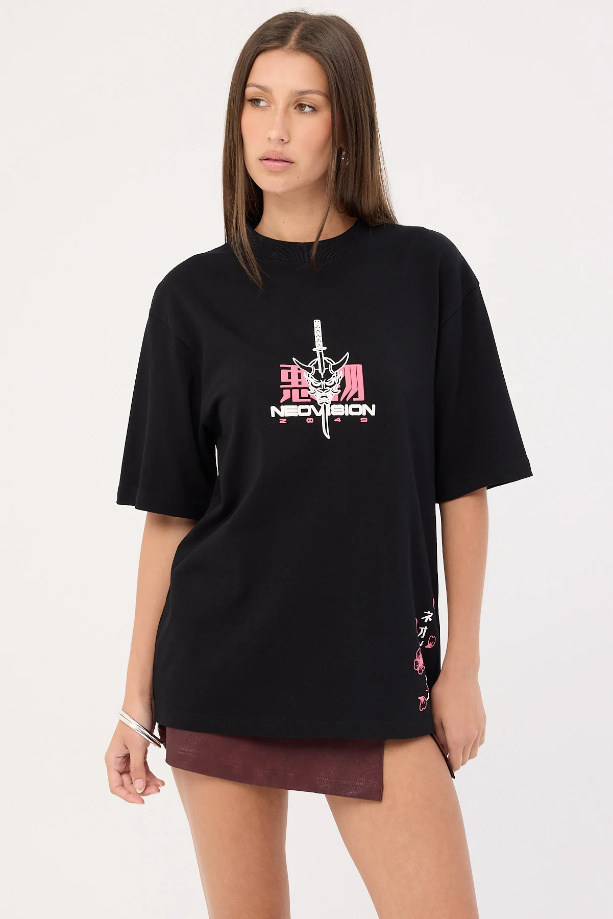 Neovision Torii Street Super Heavy Tee Black - Image 3