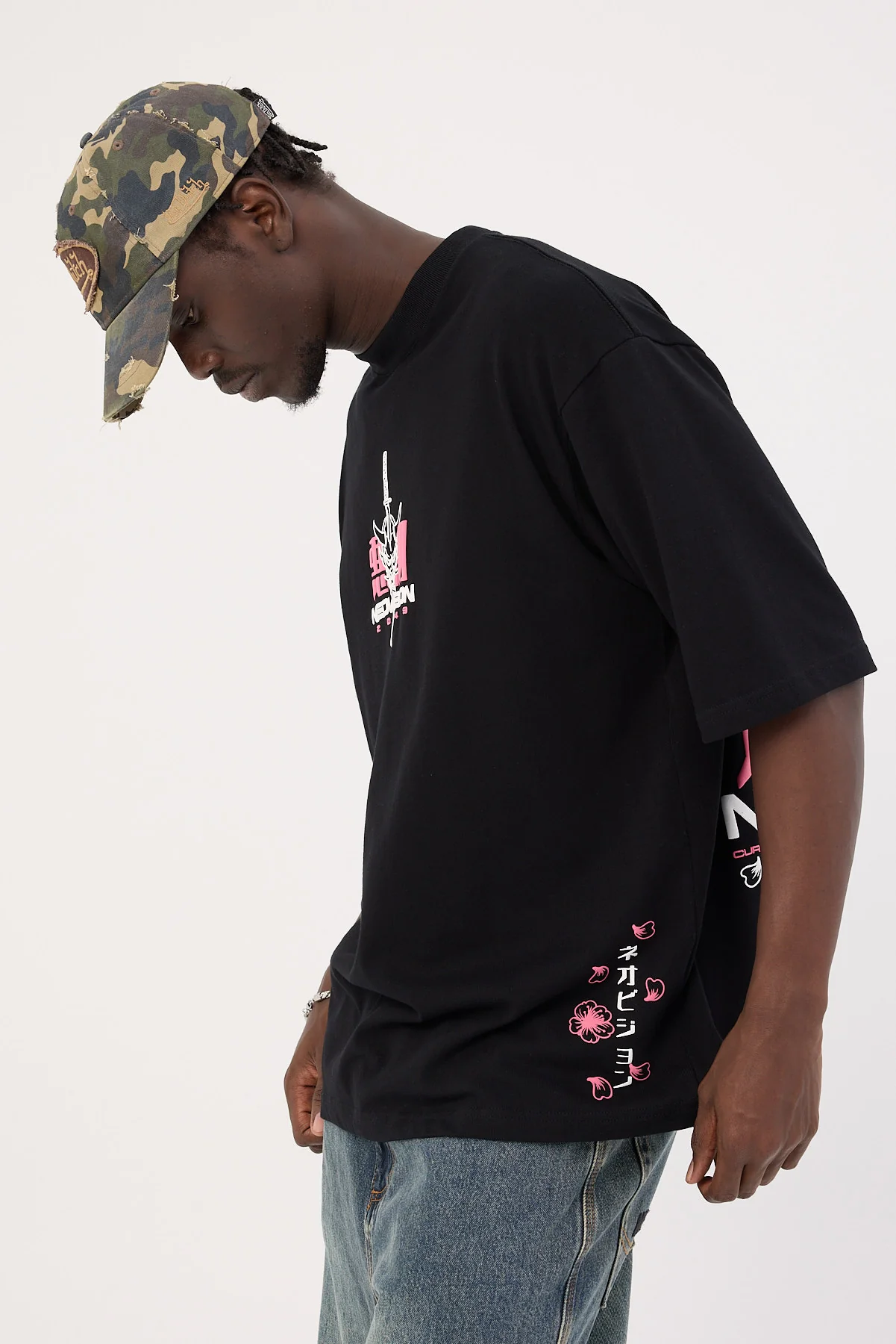 Neovision Torii Street Super Heavy Tee Black - Image 7