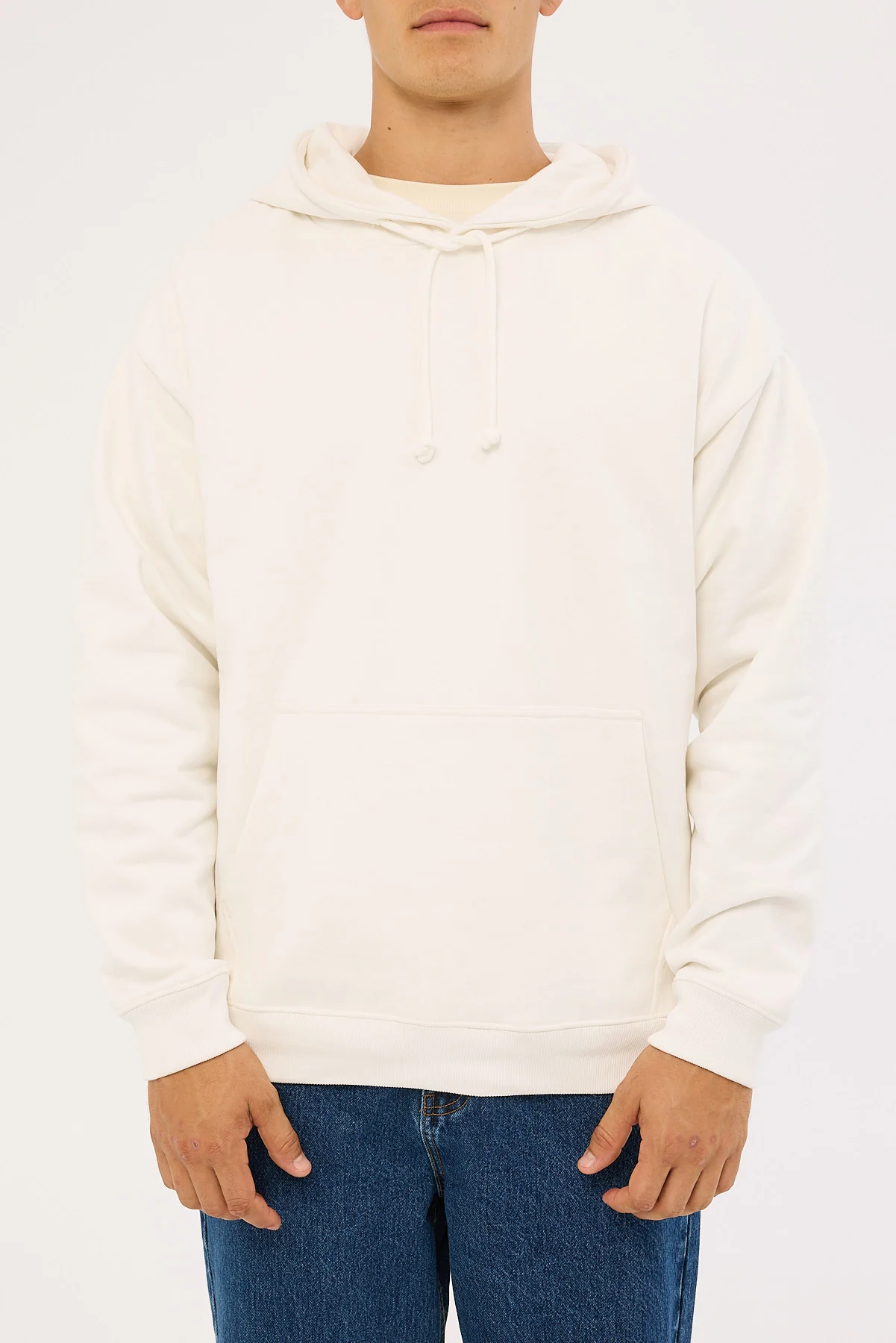 Open Archive Boxy Hoodie Off White - Image 6
