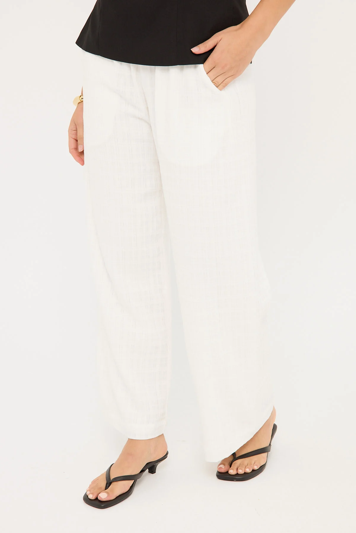 Perfect Stranger Beach Pant Cream - Image 3