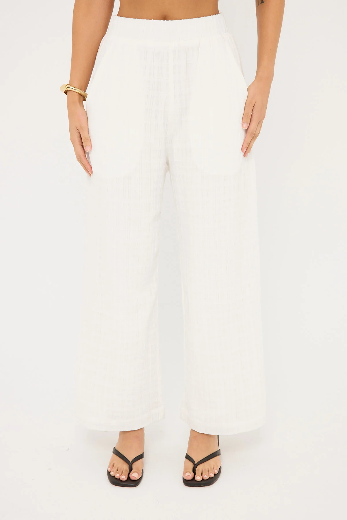 Perfect Stranger Beach Pant Cream - Image 6