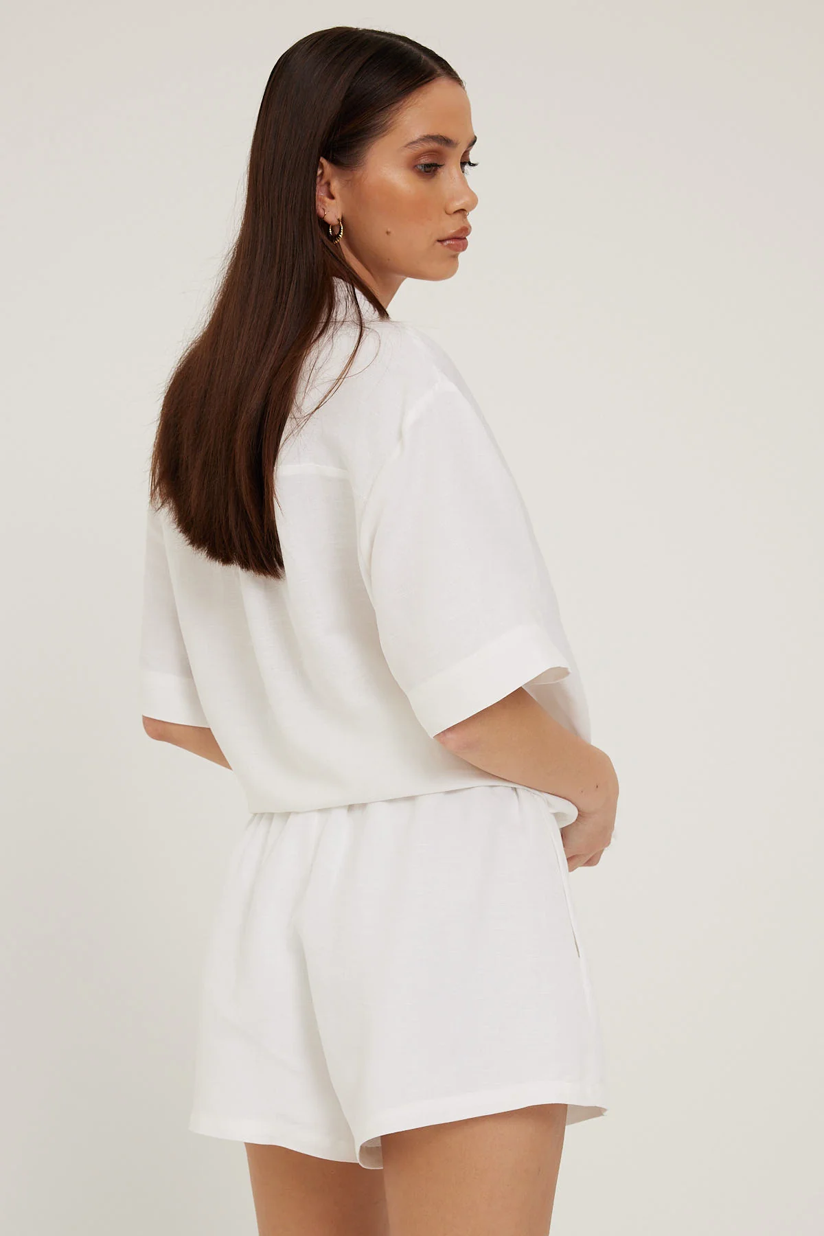 Perfect Stranger Summer Time Beach Short White - Image 5