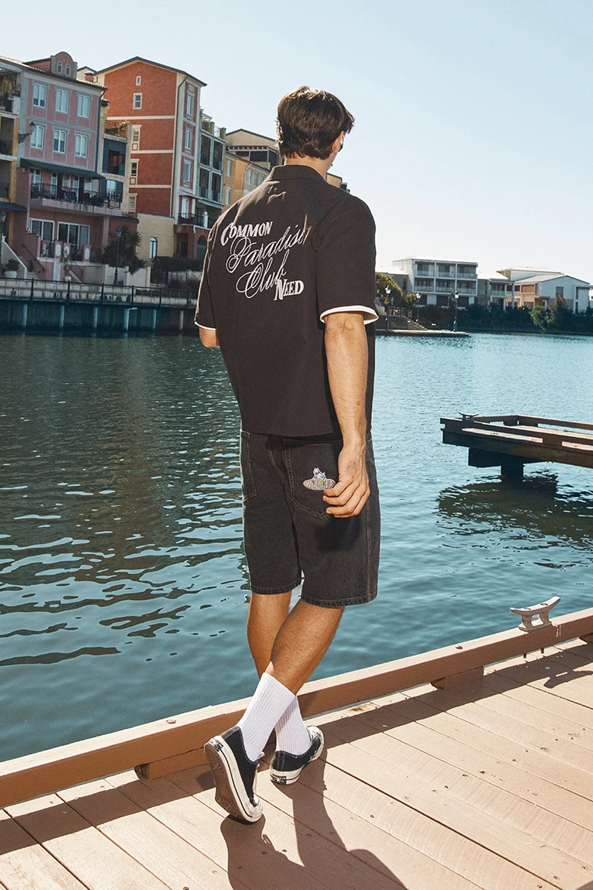 Worship Big Dawgs Jean Short Black Rinse - Image 7