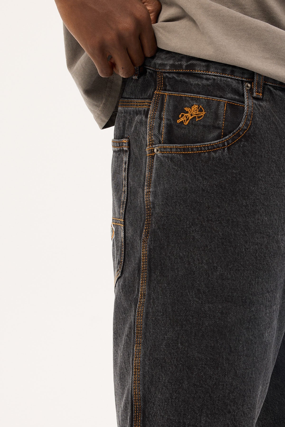 Worship Big Dawgs Jean Short Black Rinse - Image 9