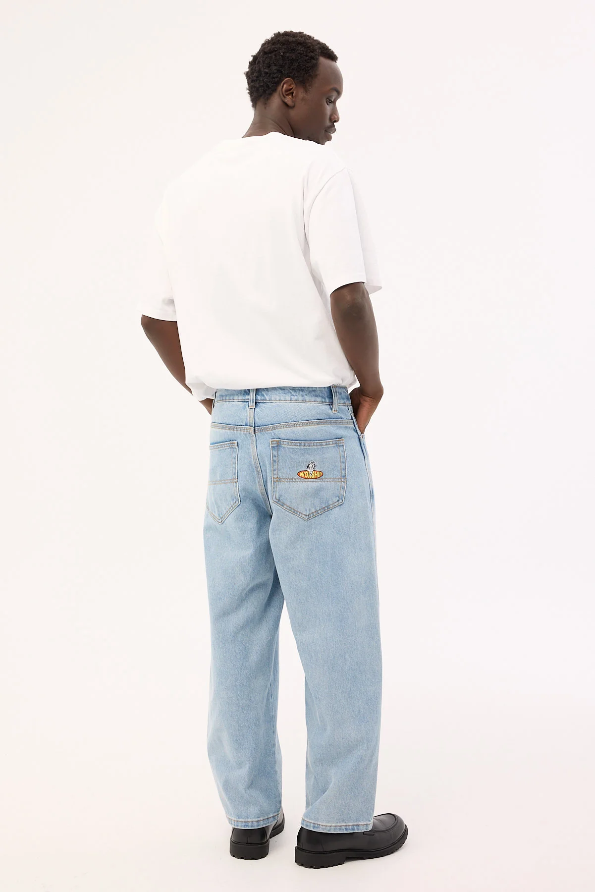 Worship Big Lounger Hangtime Jean Worship Blew - Image 6