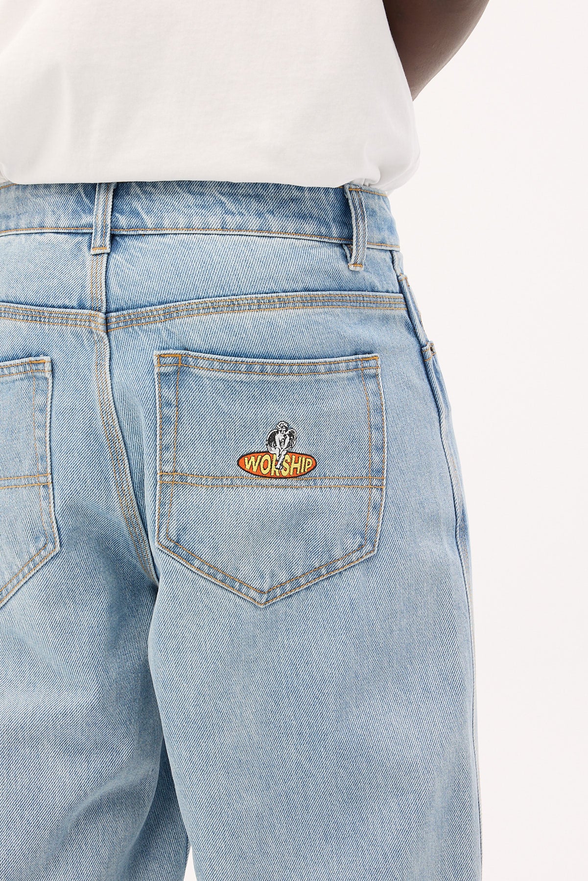 Worship Big Lounger Hangtime Jean Worship Blew - Image 7