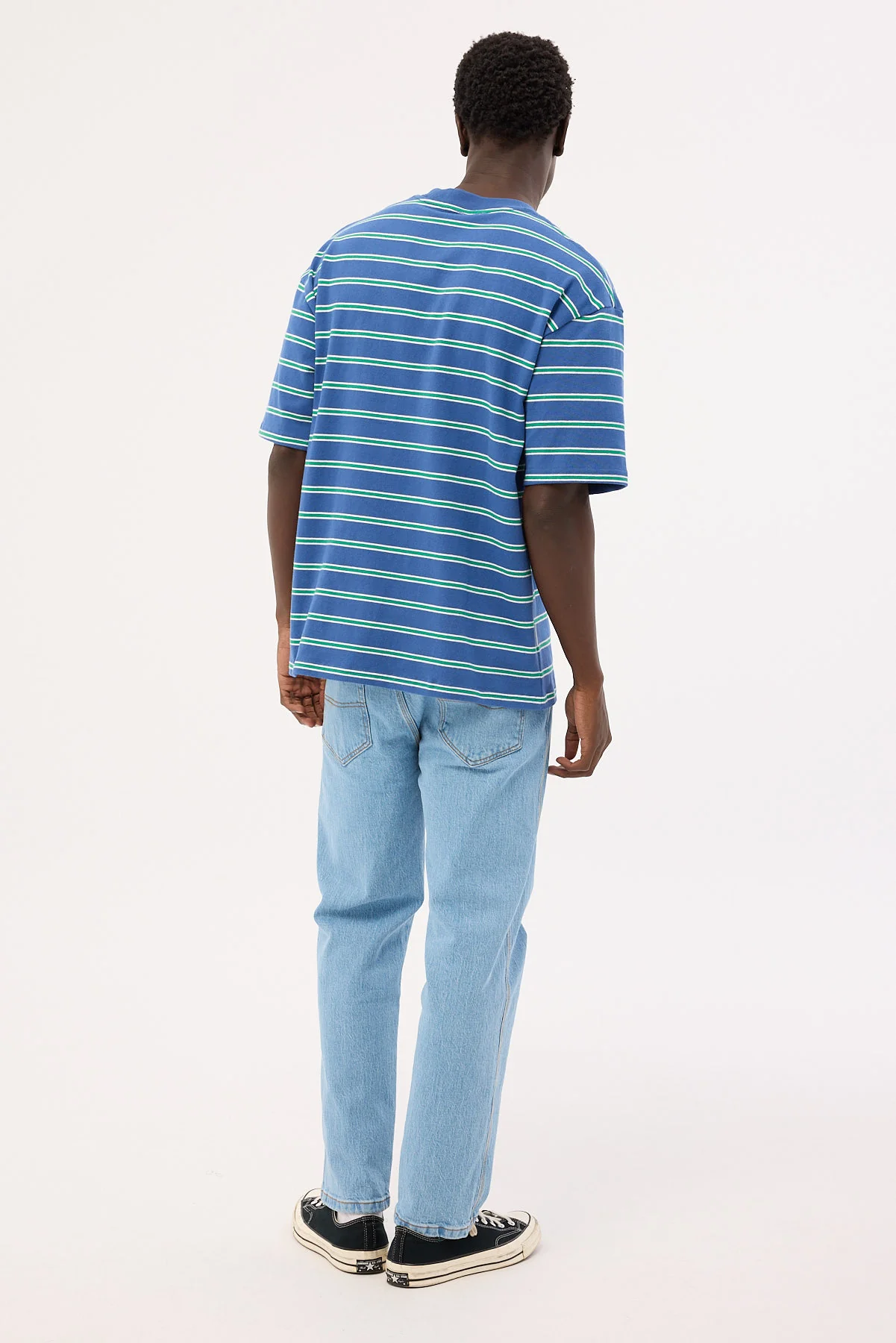 Worship Lounger Jean Electric Fade Blue - Image 5