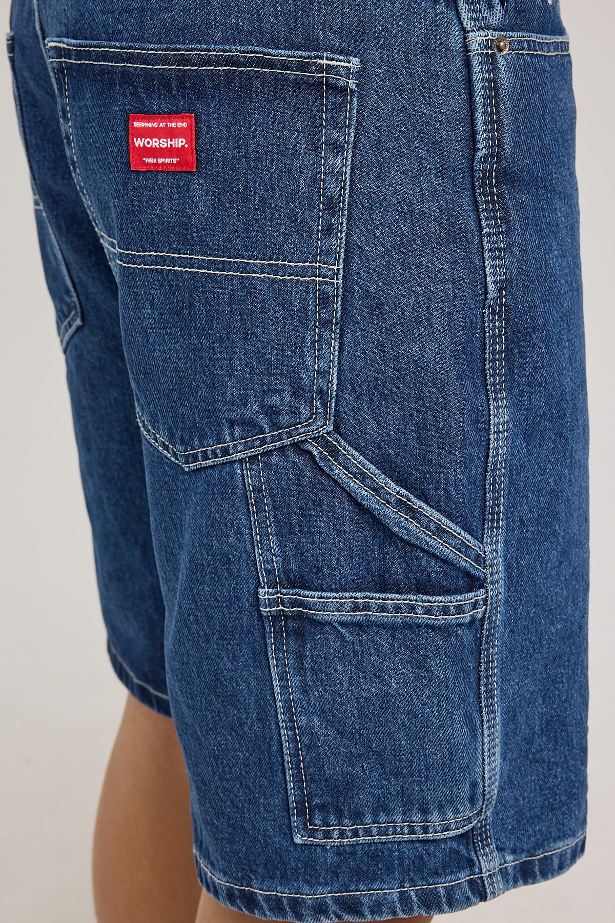 Worship Pay Up Carpenter Short Worship Blues - Image 4